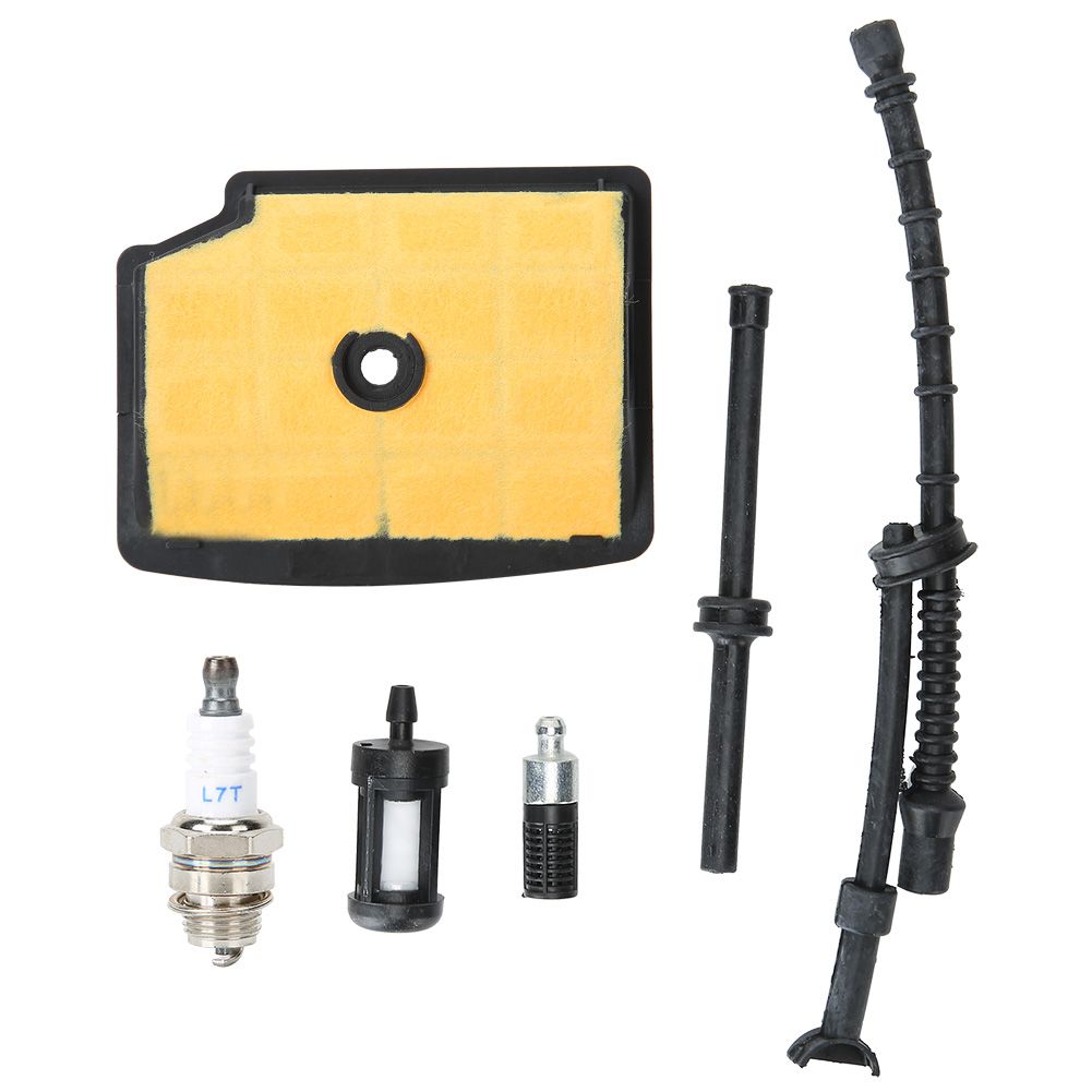 Air Filter Sparking Plug Fuel Pipe Kit Replacement Parts Garden Accessories view 2
