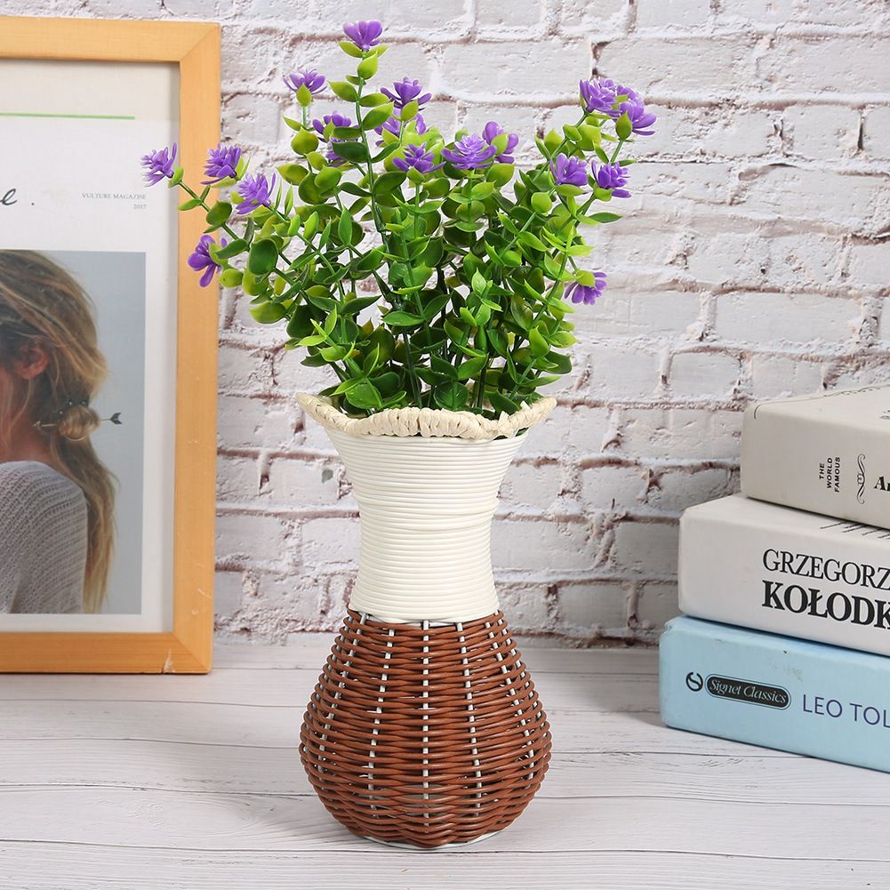 Outdoor Artificial Fake Flower Bouquet for Home Garden Wedding Decoration view 4