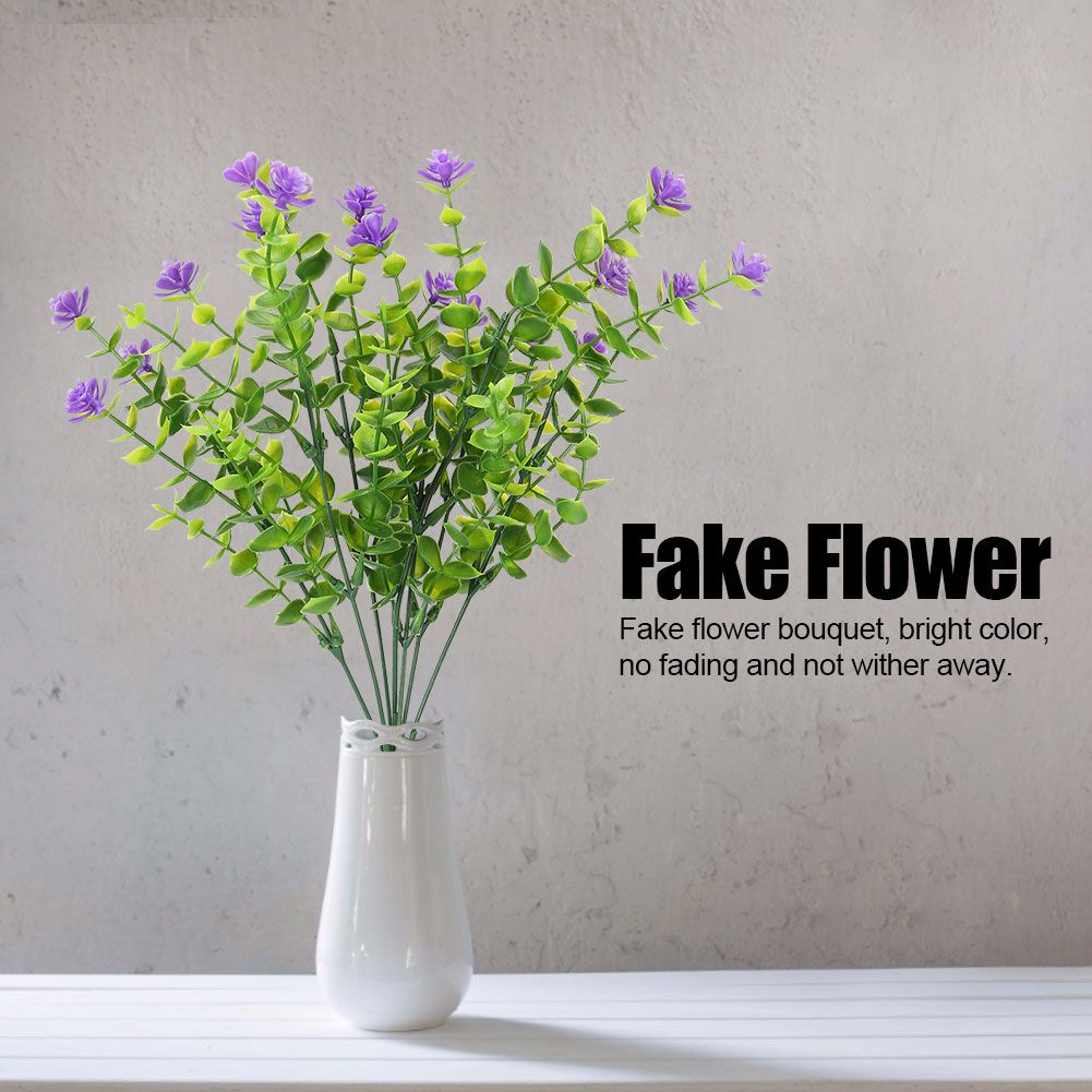 Outdoor Artificial Fake Flower Bouquet for Home Garden Wedding Decoration view 9