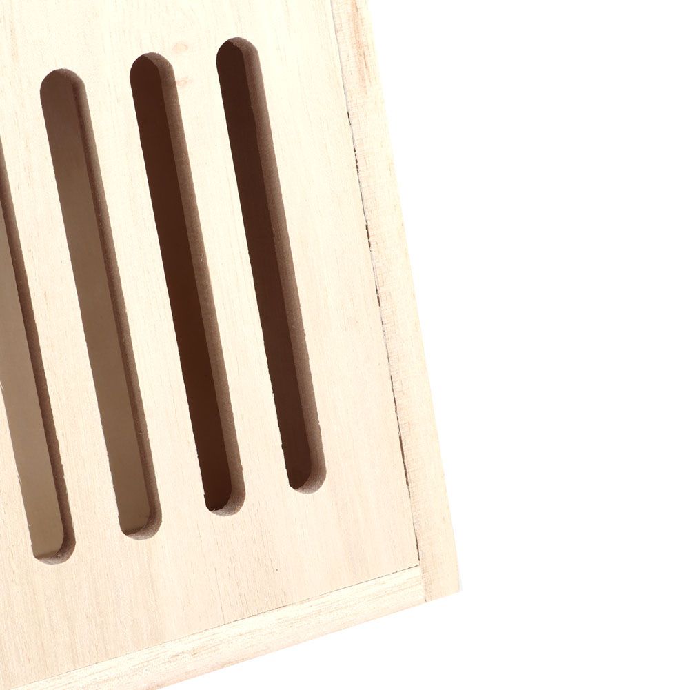 Garden Outdoor Wooden Insect Bee House Wood Bug Room Shelter Nesting Box view 11