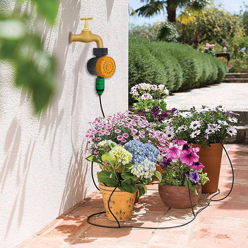 Garden Irrigation System Electronic Automatic Watering Controller Water Timer view 3