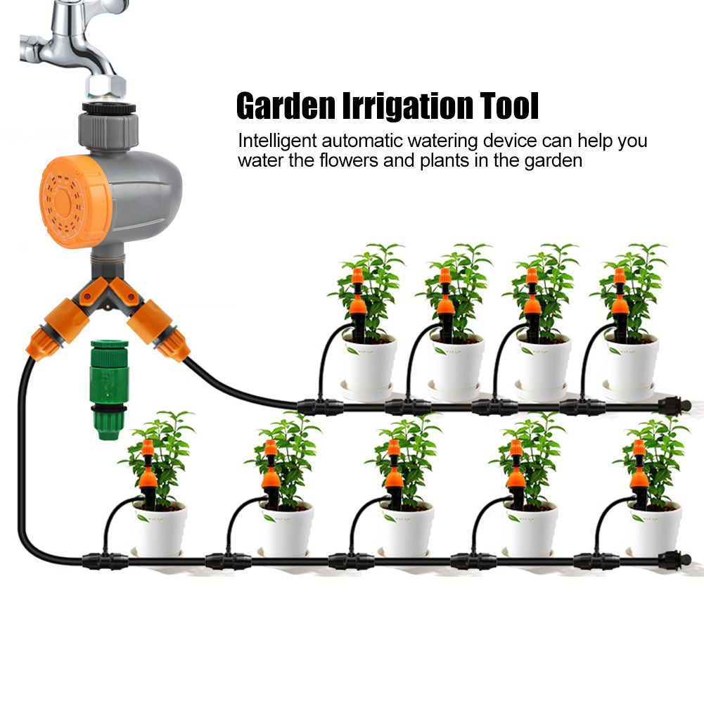Garden Irrigation System Electronic Automatic Watering Controller Water Timer view 7