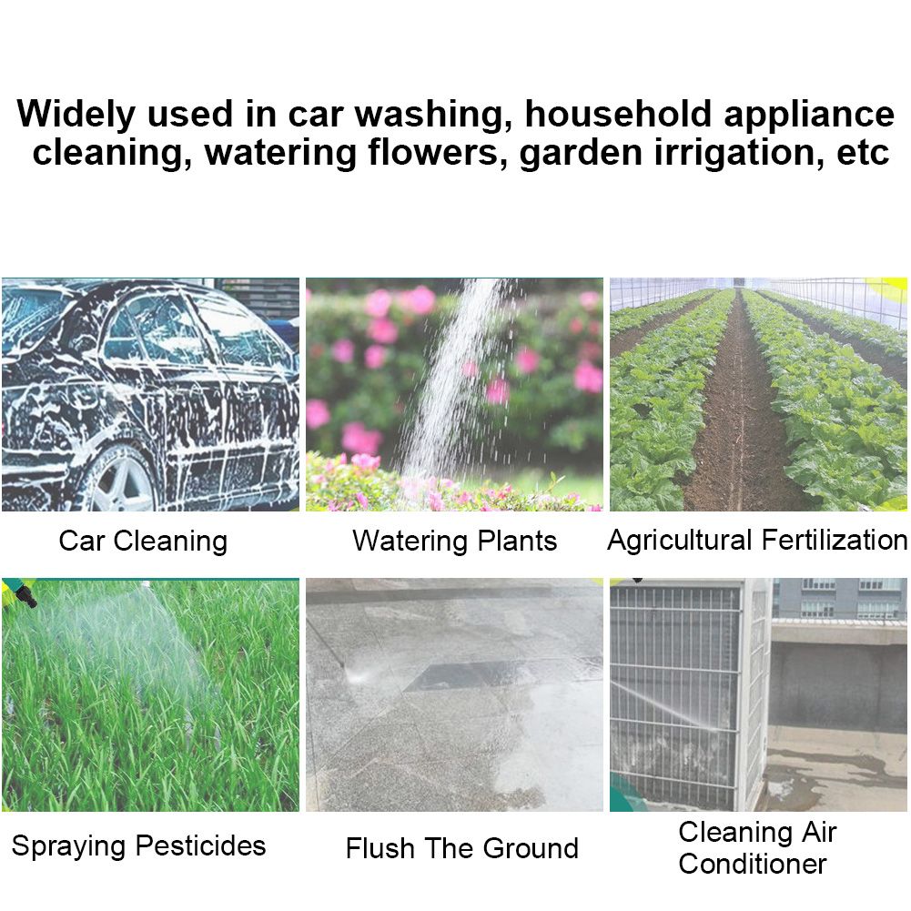 G3/8 DN10in MNPT Garden High Pressure Water Sprayer Watering Nozzle Car view 8