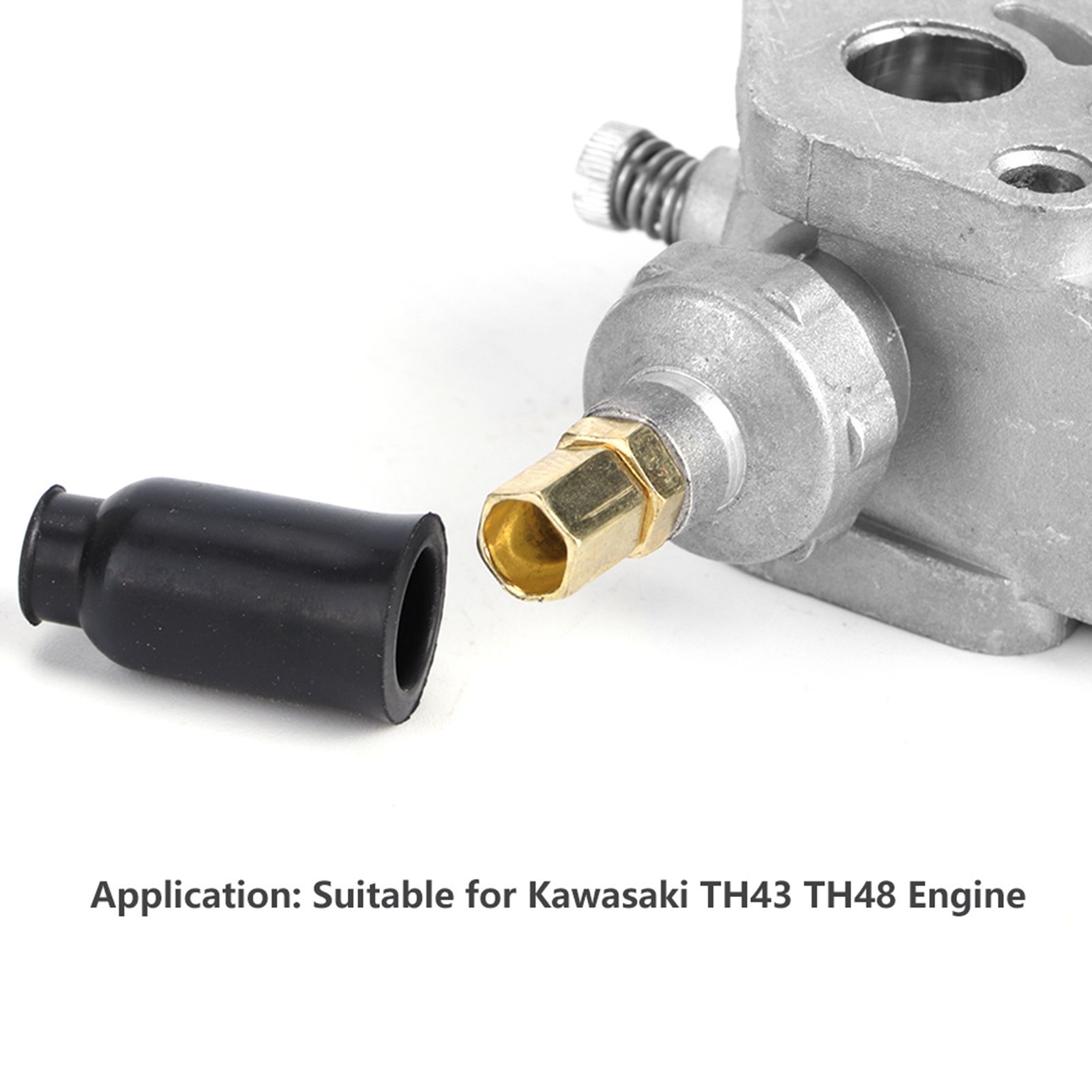 Outdoor Gardening Tool Lawn Mower Carburetor Carb Replacement for TH43 TH48 Engine view 8