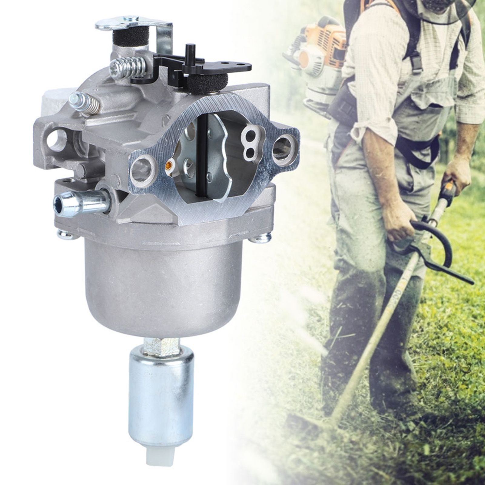 Garden Lawn Mower Carburetor Carb Replacement for Nikki 697203 for Briggs view 7