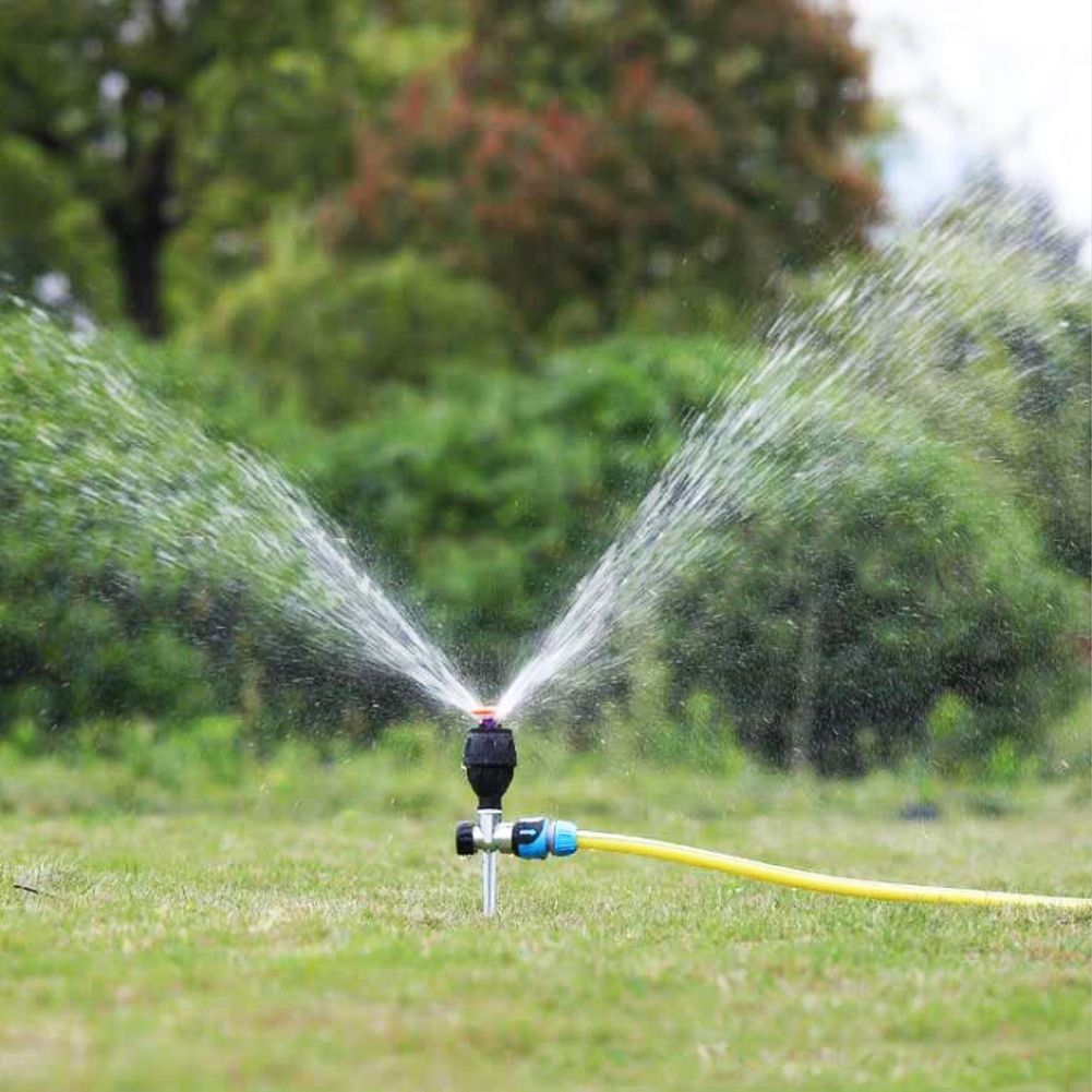 Lawn Watering Sprinkler 360 Degrees Rotating Garden Irrigation Courtyard — image 1