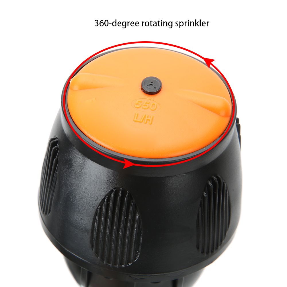 Lawn Watering Sprinkler 360 Degrees Rotating Garden Irrigation Courtyard view 7
