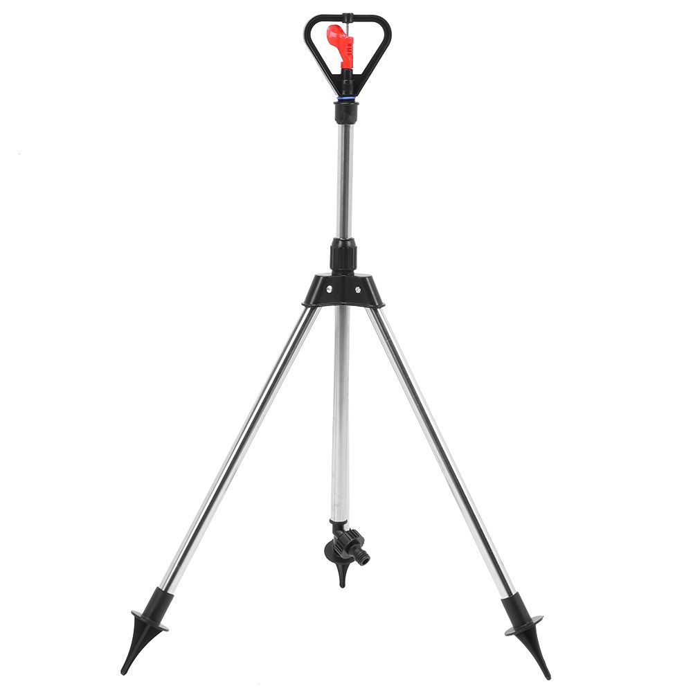 360 Degrees Adjustable Tripod Water Sprinkler Garden Lawn Irrigation Tool — image 1