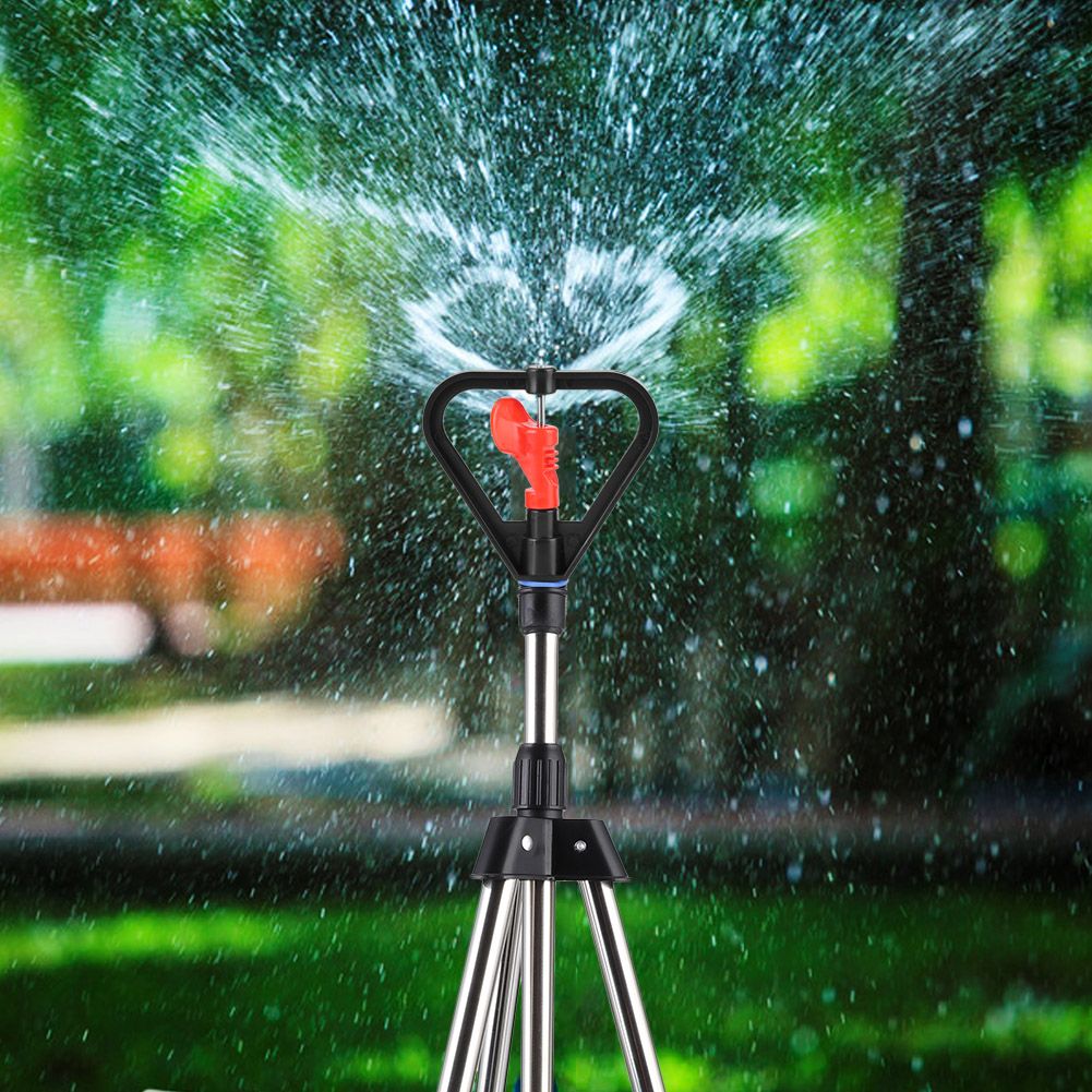 360 Degrees Adjustable Tripod Water Sprinkler Garden Lawn Irrigation Tool view 6