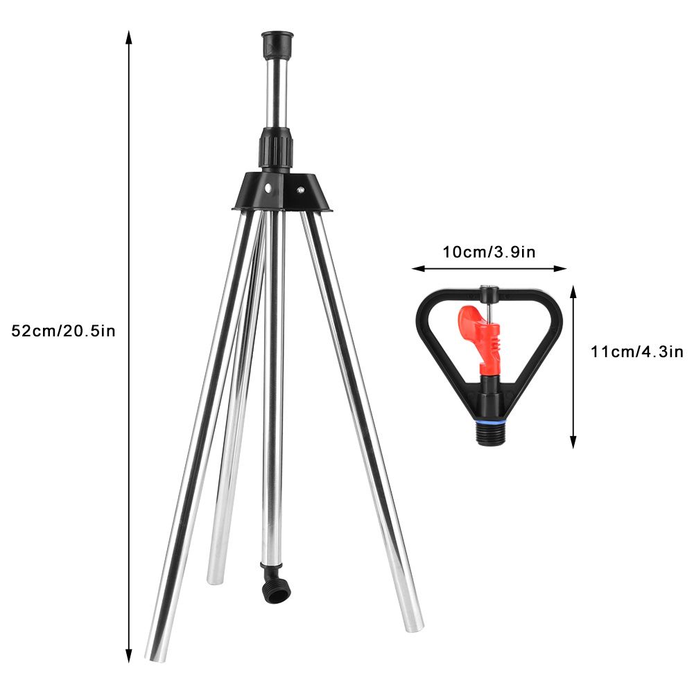 360 Degrees Adjustable Tripod Water Sprinkler Garden Lawn Irrigation Tool view 9