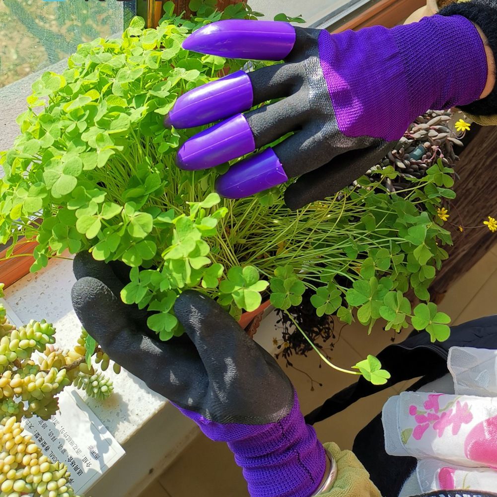2 Pairs Gardening Gloves Digging Planting Weeding Gloves for Men Women