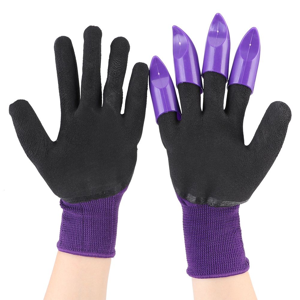 2 Pairs Gardening Gloves Digging Planting Weeding Gloves for Men Women view 5
