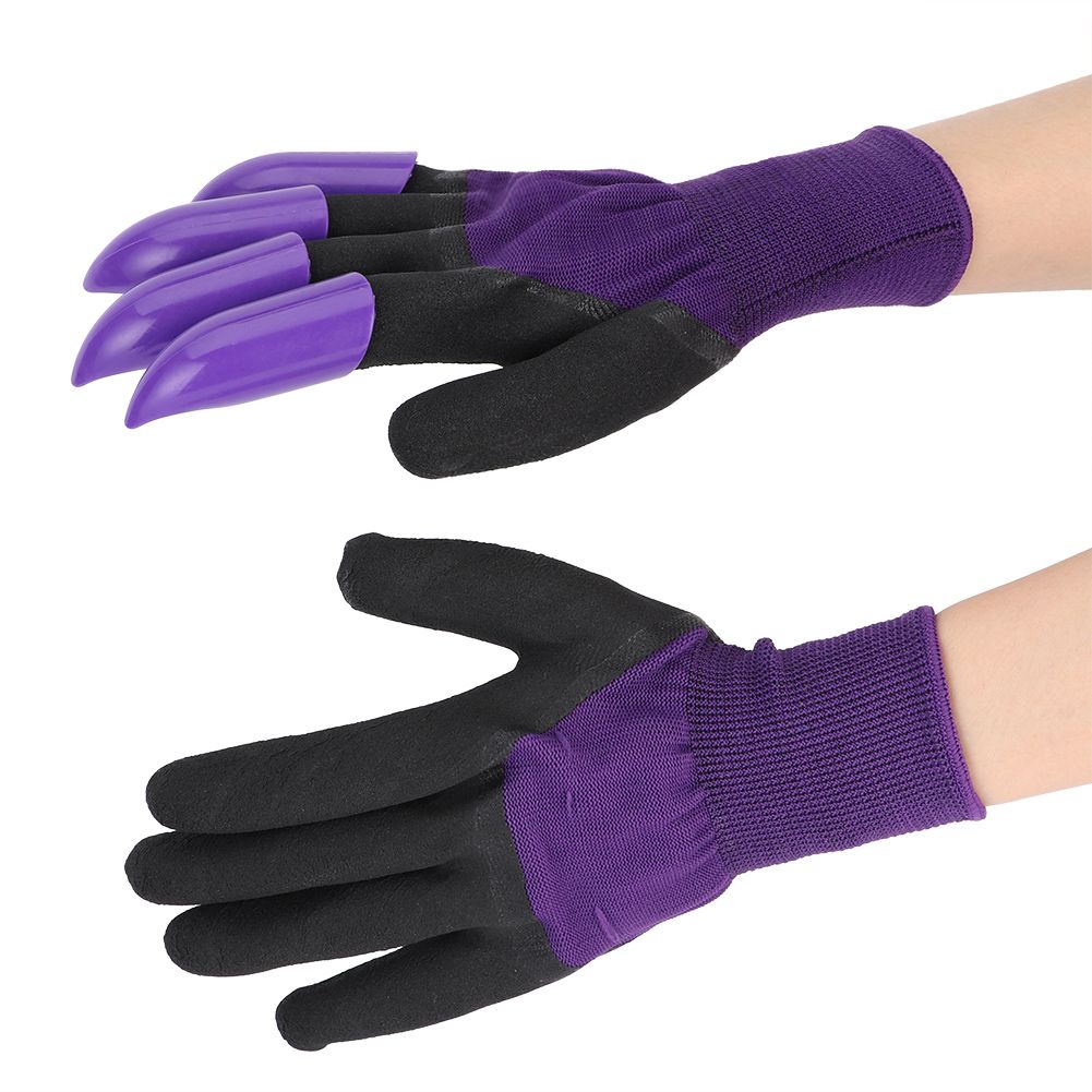 2 Pairs Gardening Gloves Digging Planting Weeding Gloves for Men Women view 7