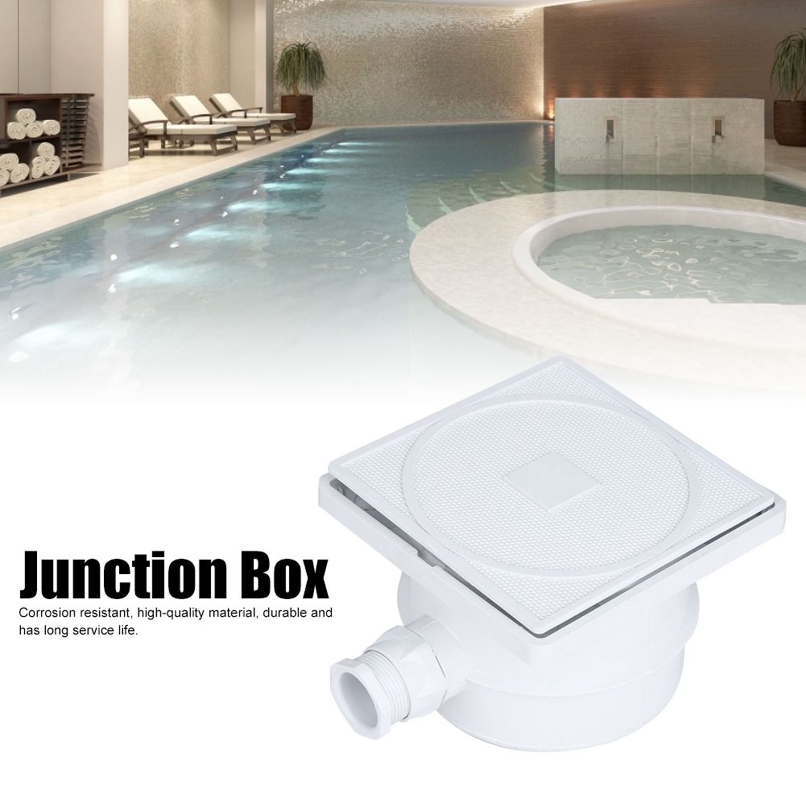 G3/4 DN20 Waterproof Junction Box Underwater Light Distribution Box Swimming view 8