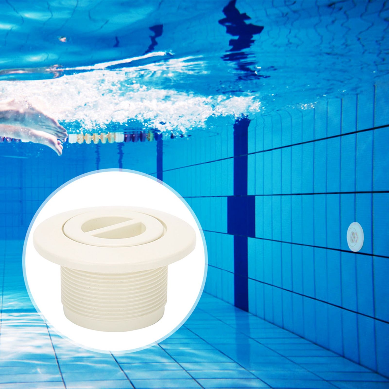 G2 DN50 Swimming Pool Drain Water Spout Draining Accessory Replacement Pool view 6