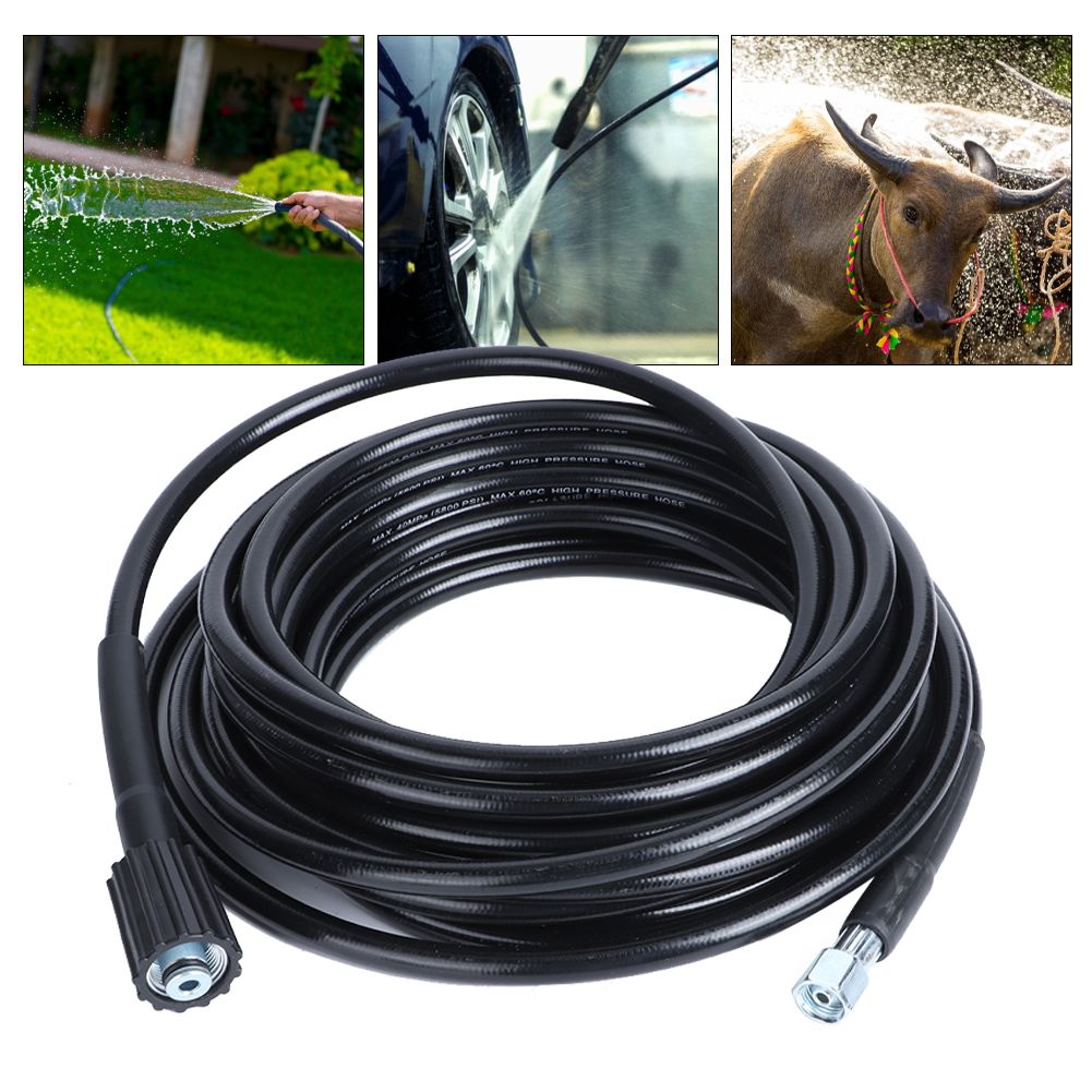 10m M22×1.5-14mm M14×1.5mm Thread High Pressure Cleaning Hose Cleaning view 6