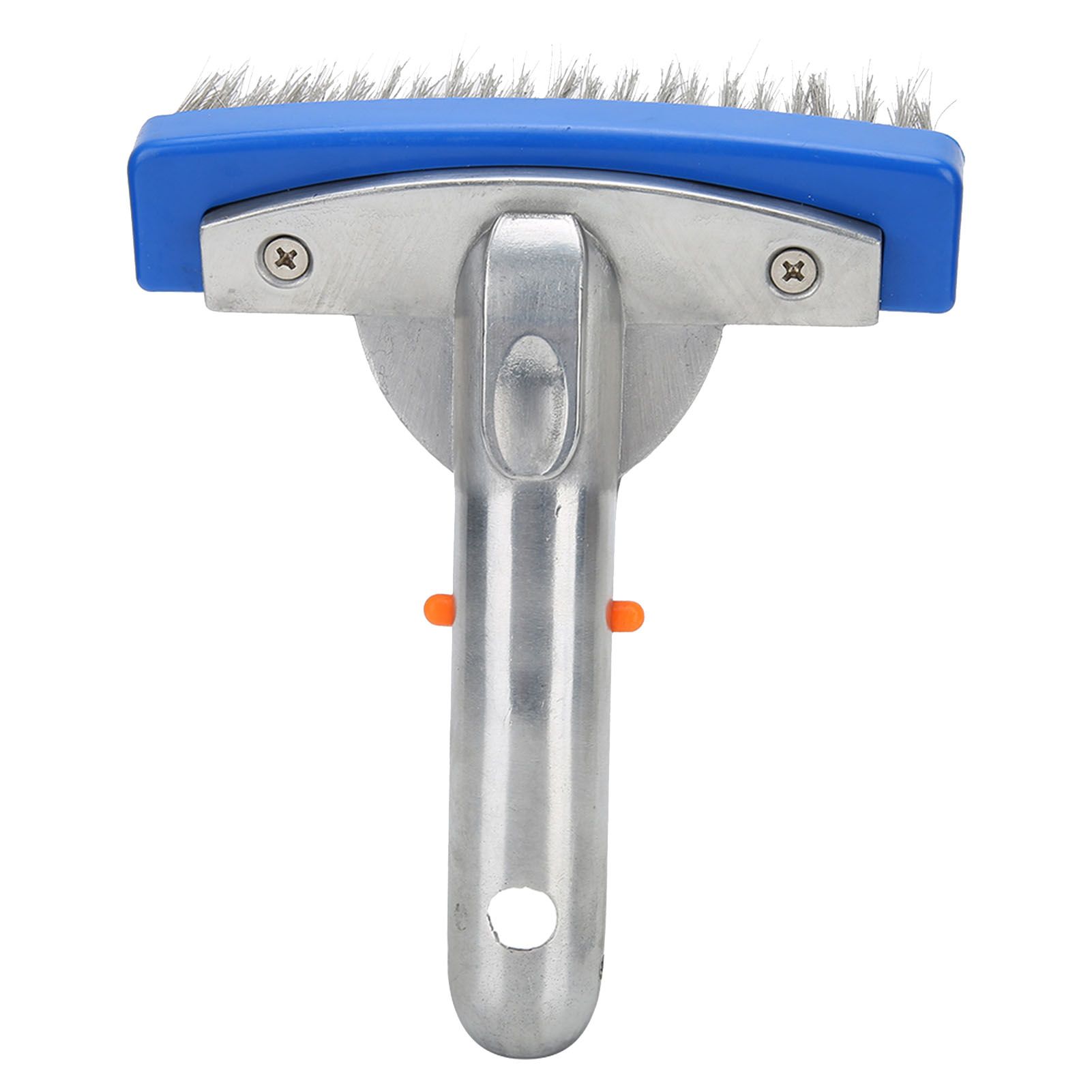 5.5in Swimming Pool Stainless Steel Brush for Spa Pond Floor Wall Cleaning view 2