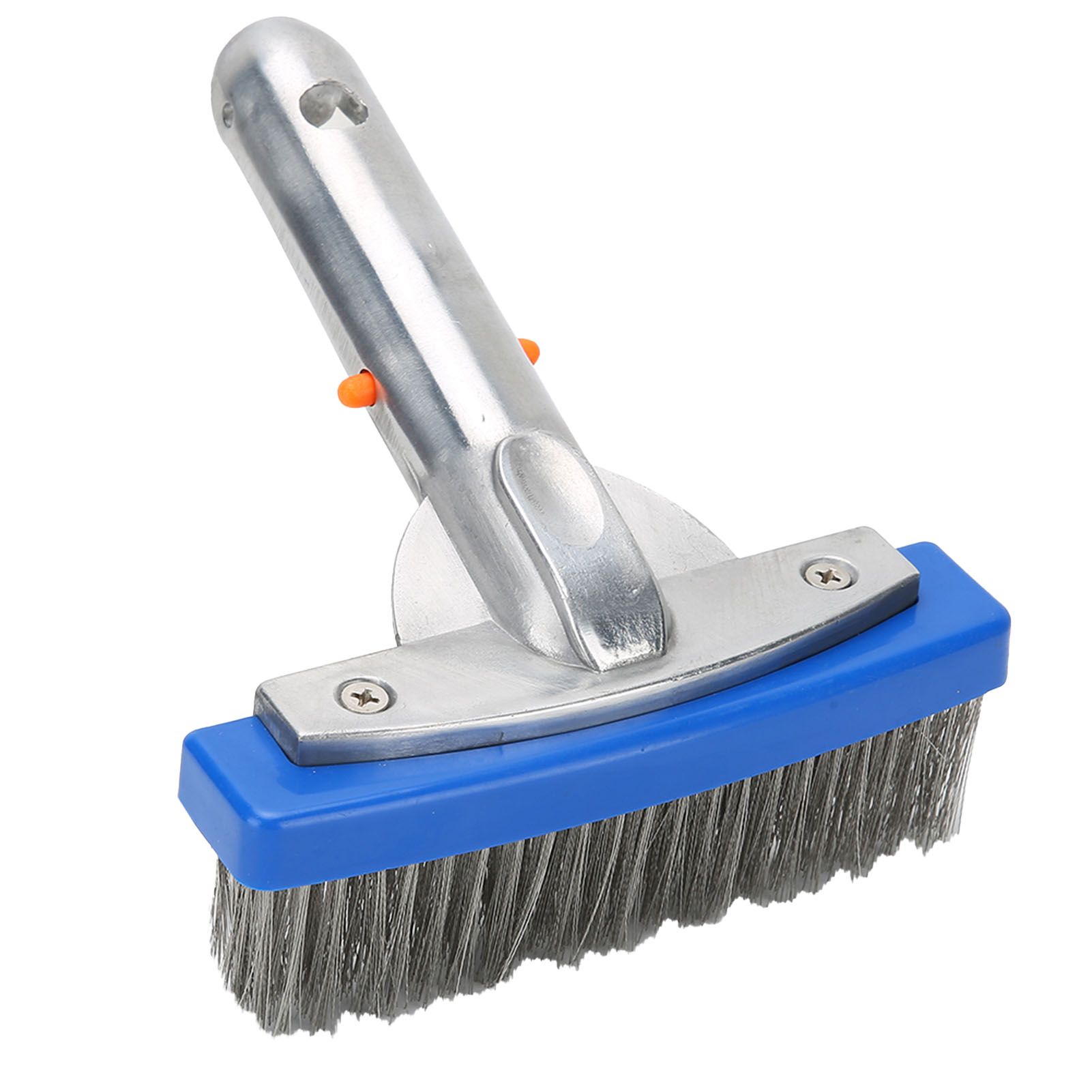 5.5in Swimming Pool Stainless Steel Brush for Spa Pond Floor Wall Cleaning view 4