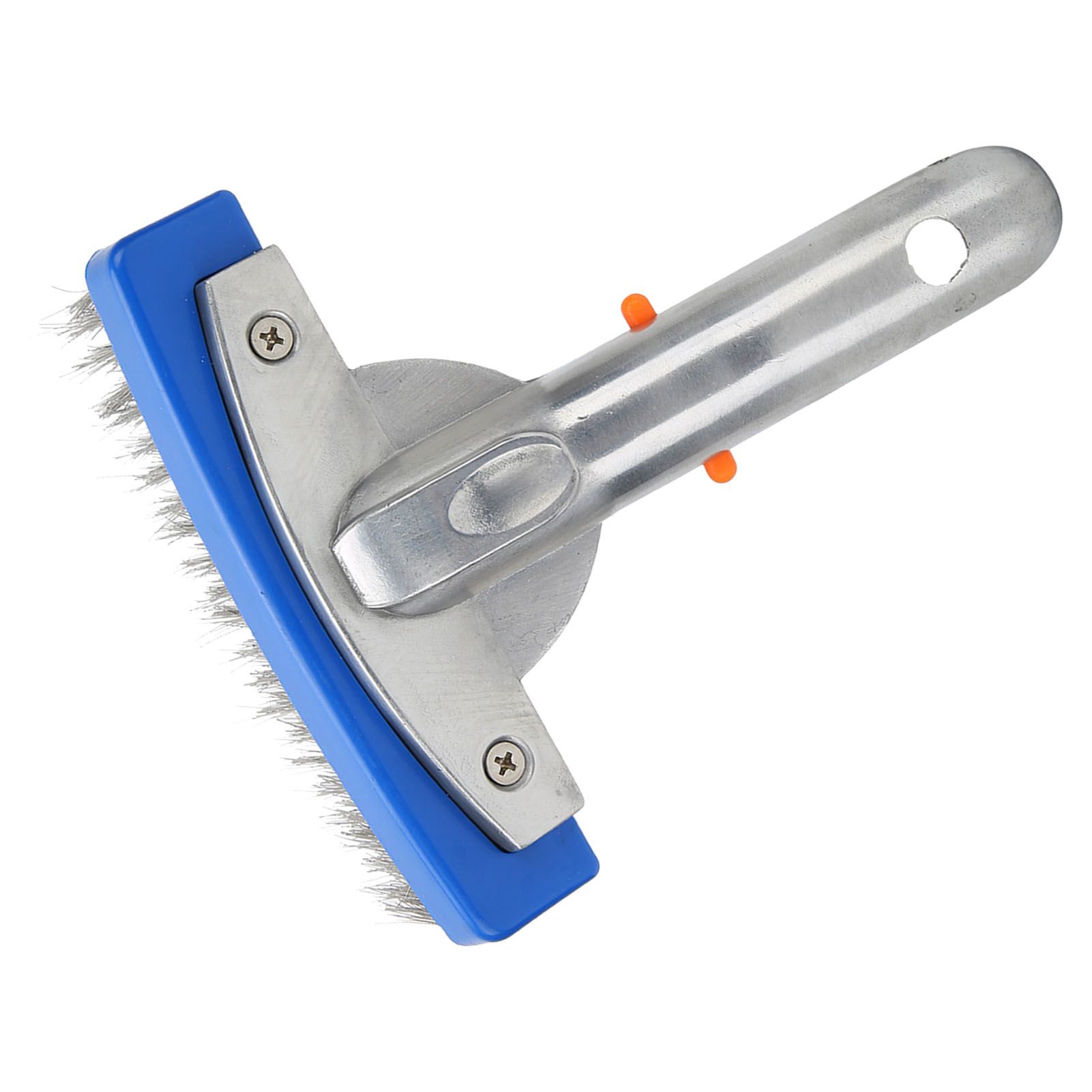 5.5in Swimming Pool Stainless Steel Brush for Spa Pond Floor Wall Cleaning view 9