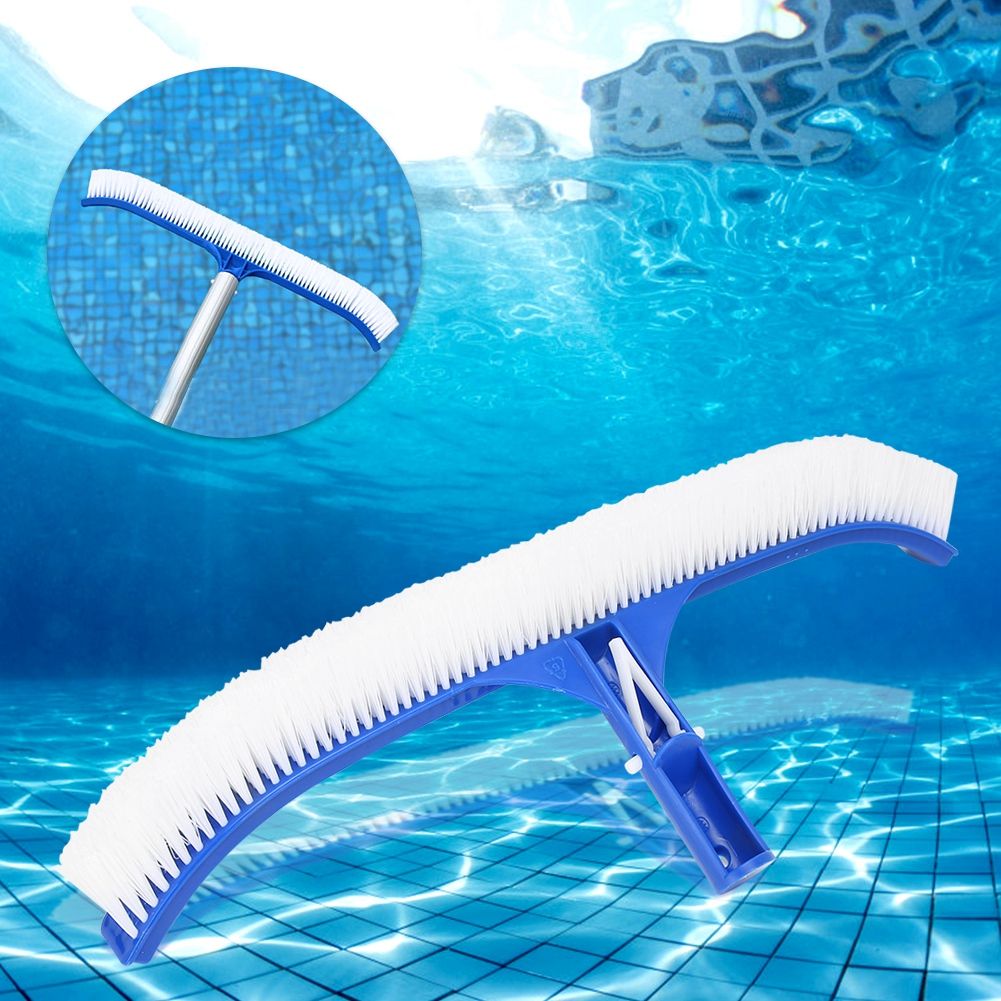 18 Inch Swimming Pool Wall Bottom Cleaning Brush Swimming Pool Cleaning Tool