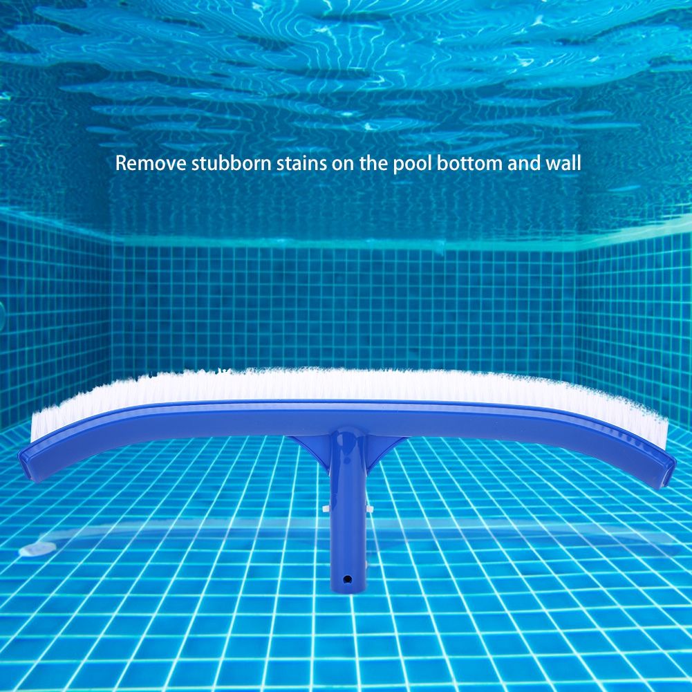 18 Inch Swimming Pool Wall Bottom Cleaning Brush Swimming Pool Cleaning Tool view 8