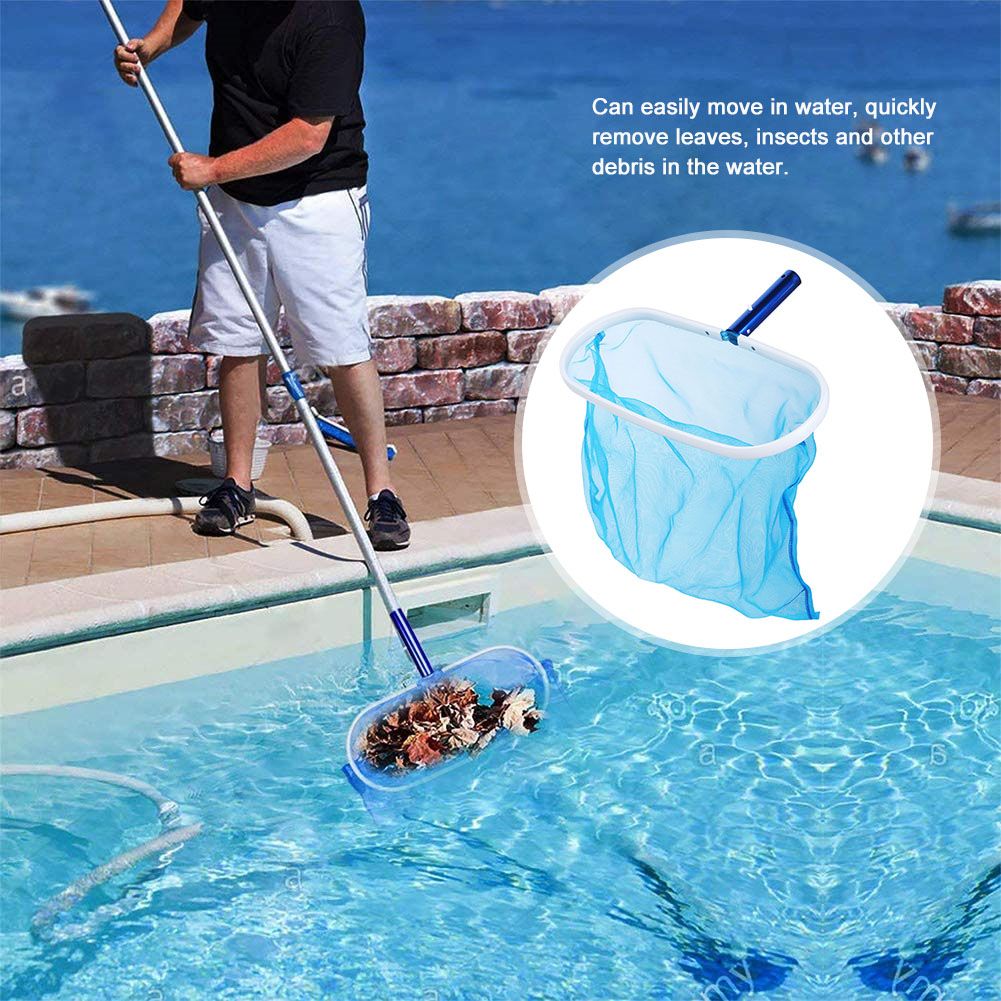 Swimming Pool Cleaning Tools Leaf Fine Mesh Net Skimmer Cleaner Pond Pool view 7
