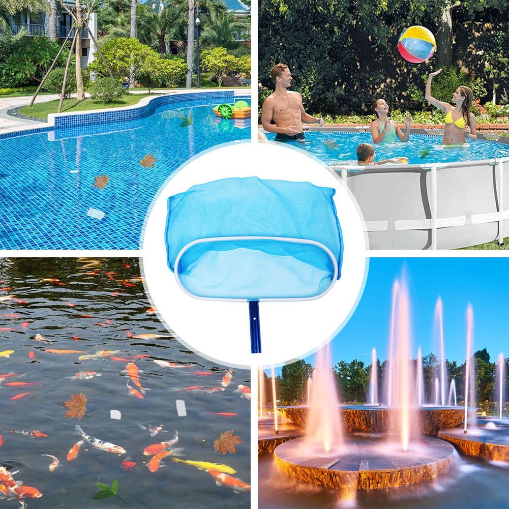 Swimming Pool Cleaning Tools Leaf Fine Mesh Net Skimmer Cleaner Pond Pool view 8