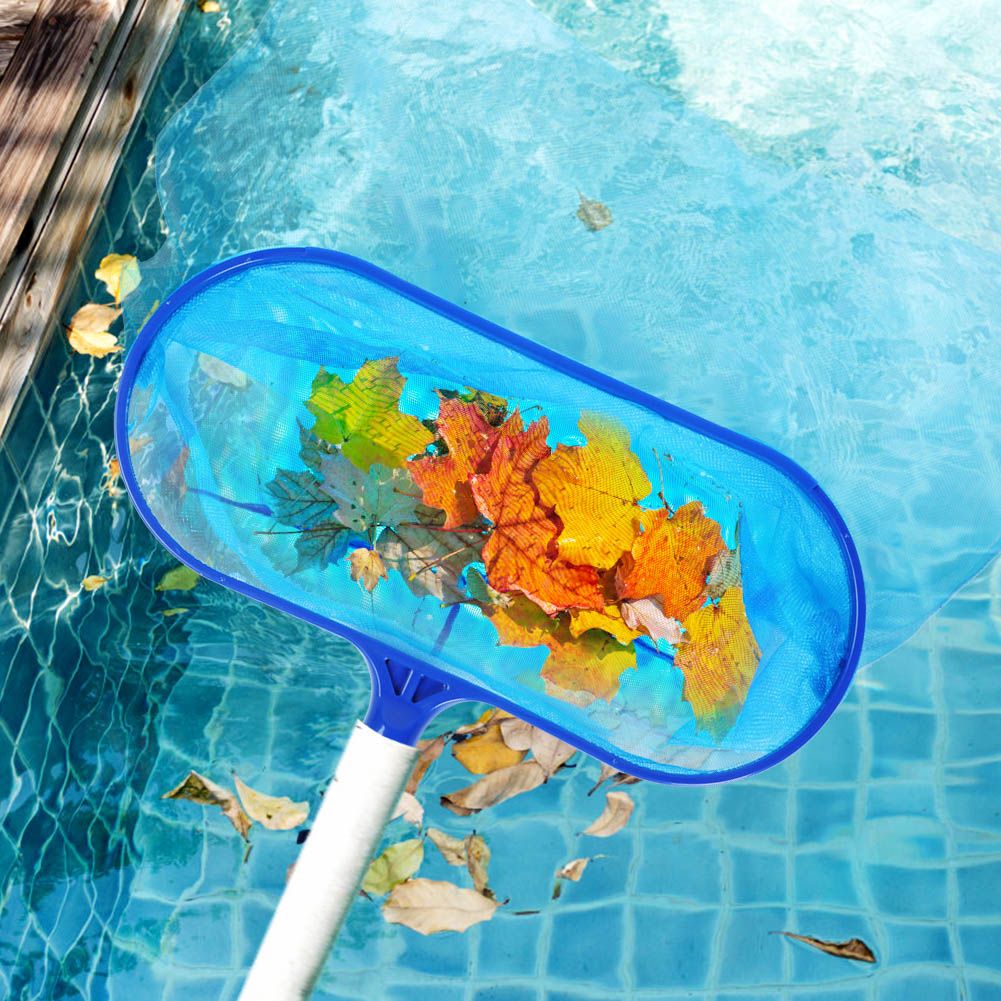 Swimming Pool Plastic Leaf Skimmer Leaf Cleaning Net Pools Accessory For Pond view 6