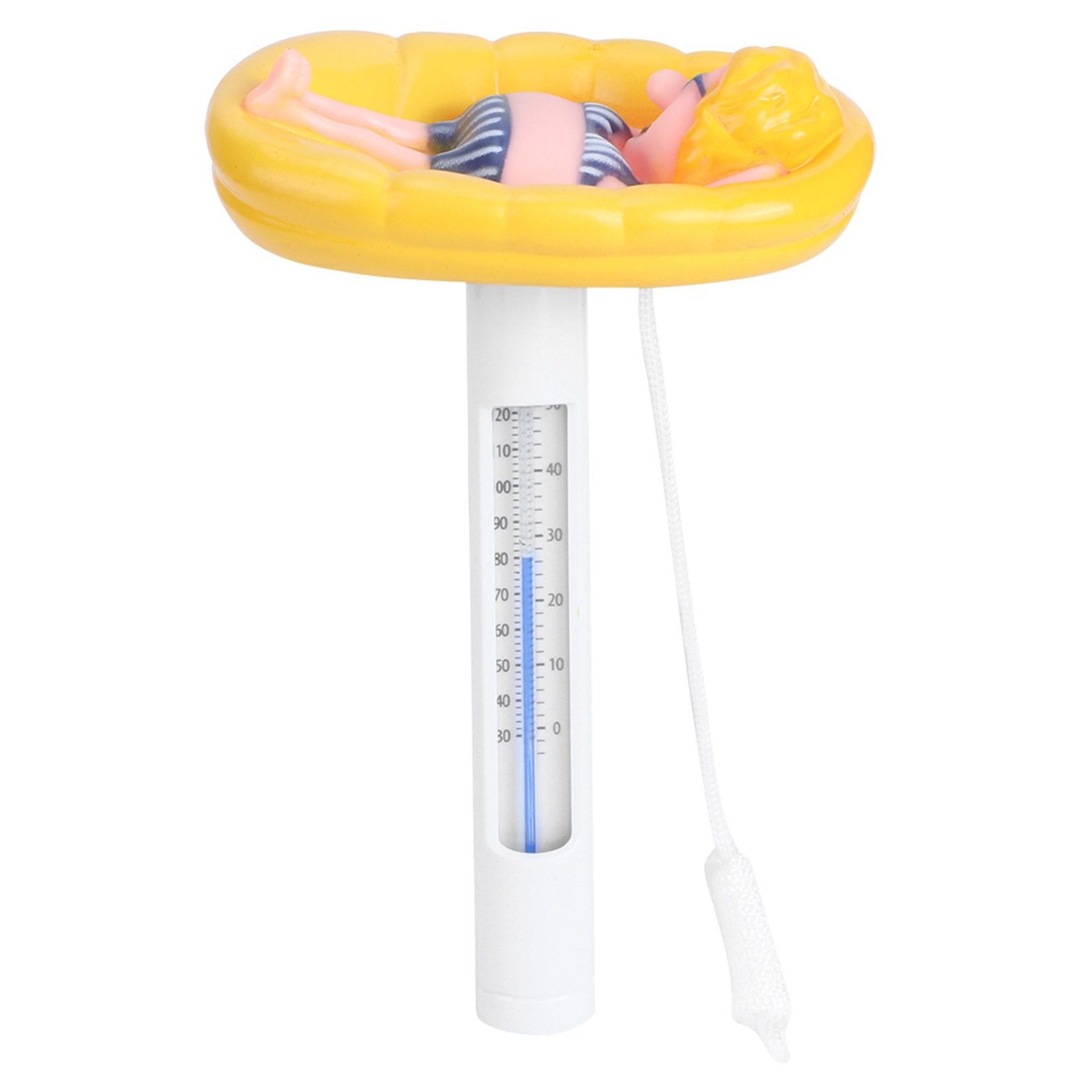 Lovely Cartoon Shape Floating Swimming Pool Thermometer Temperature Meter with view 2