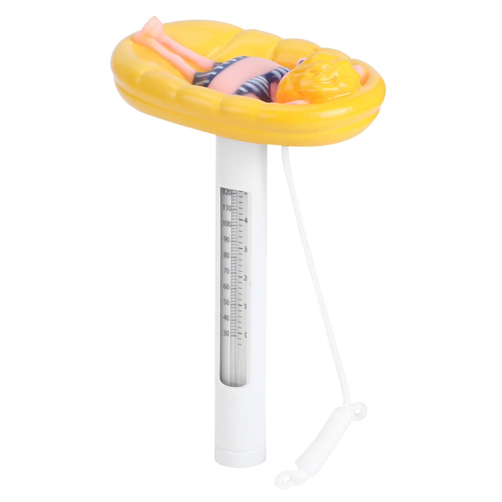 Lovely Cartoon Shape Floating Swimming Pool Thermometer Temperature Meter with view 4