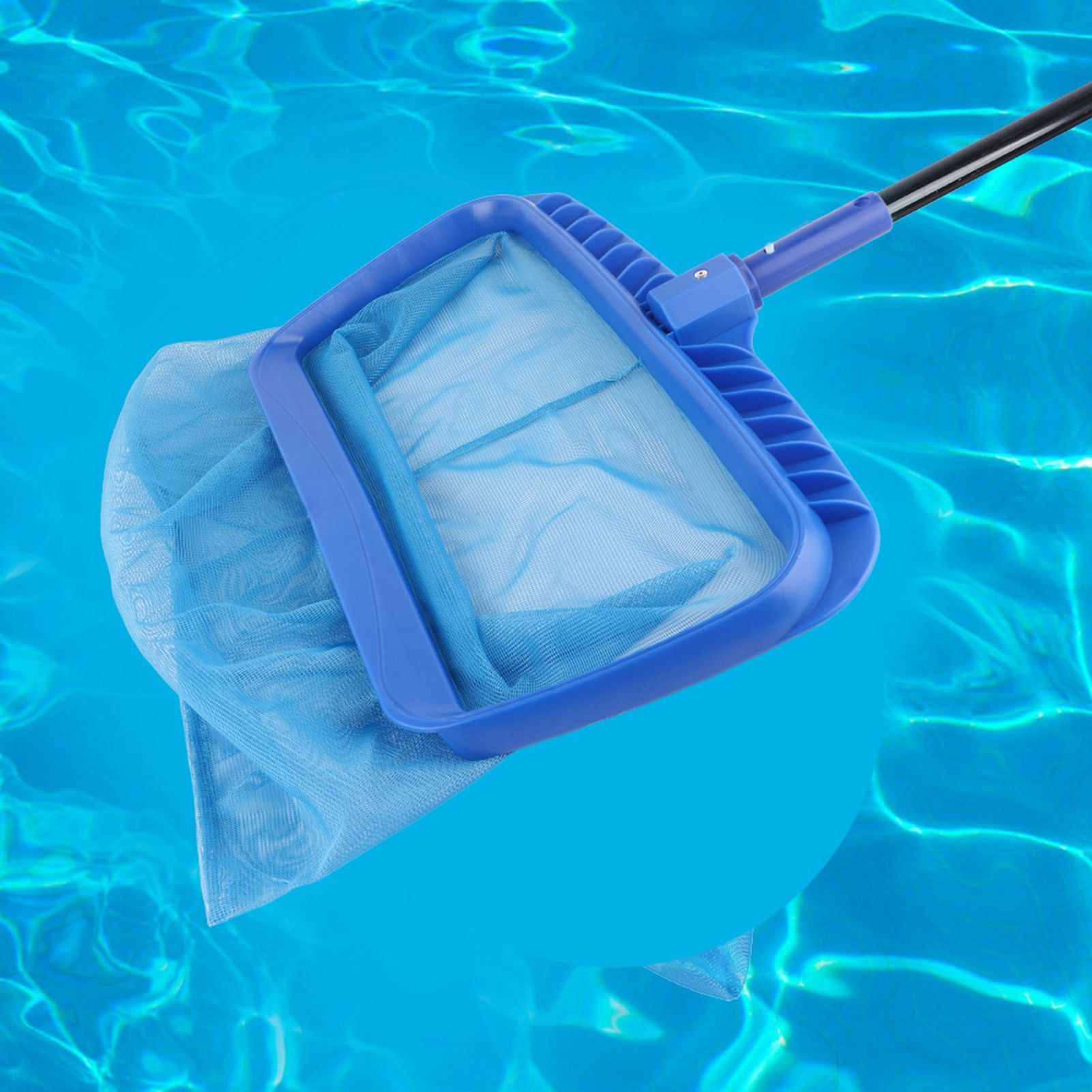 Reinforced Plastic Frame Pool Leaf Net Swimming Pool Debris Falling Leaves view 3