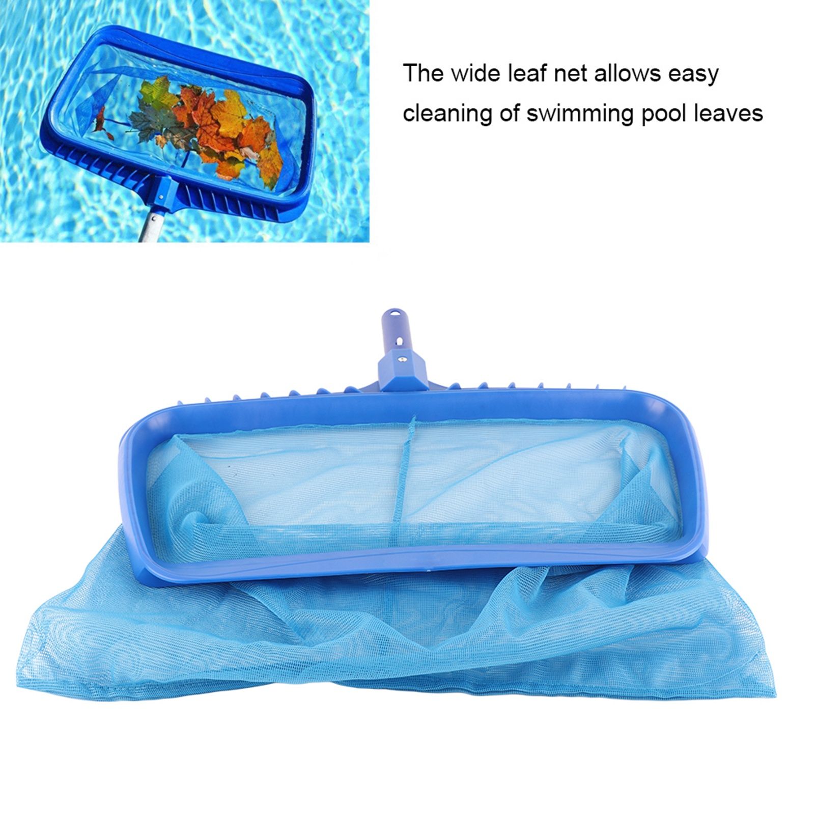 Reinforced Plastic Frame Pool Leaf Net Swimming Pool Debris Falling Leaves view 11
