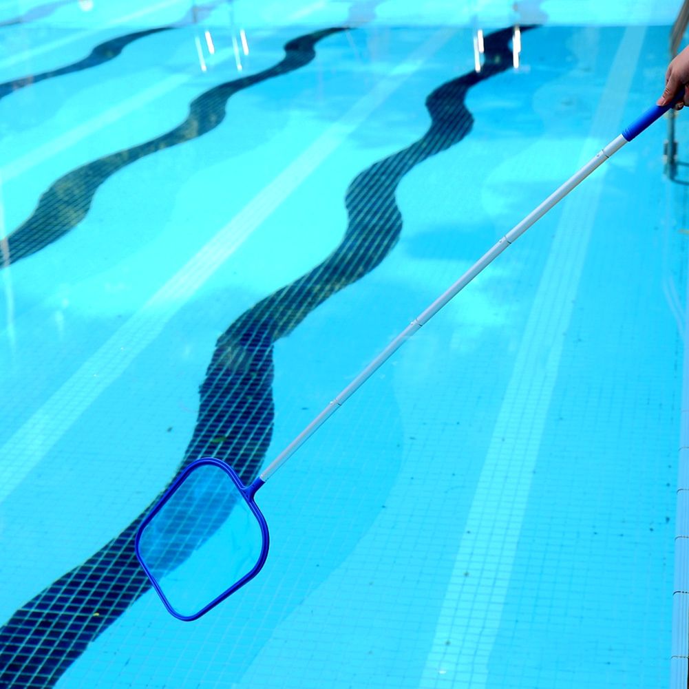 Professional Pool Leaf Shallow Net Swimming Pool Leaves Cleaning Net with view 3
