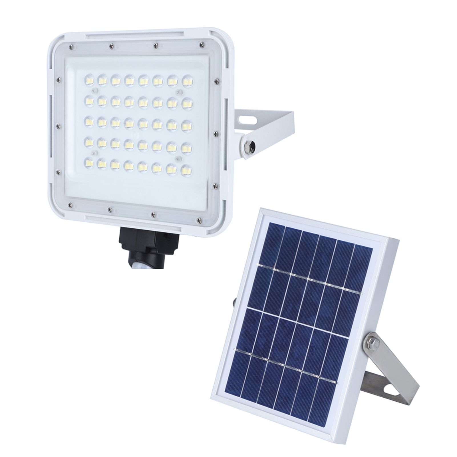 LED Solar Flood Light Waterproof Wall Lamp Street Light for Outdoor Garden Lawn view 4