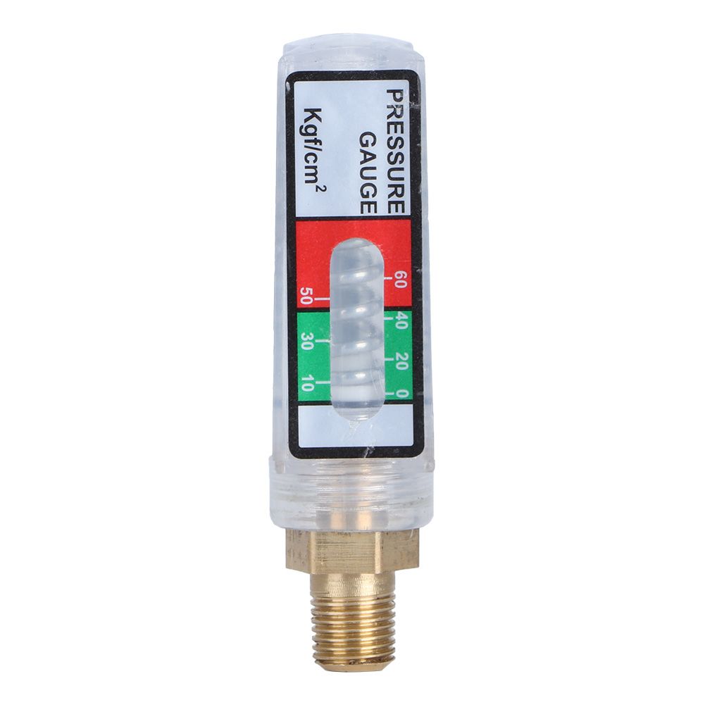 G1/2 Automatic Pressure Relief Agricultural Pump Sprayer Pressure Gauge Fit view 2
