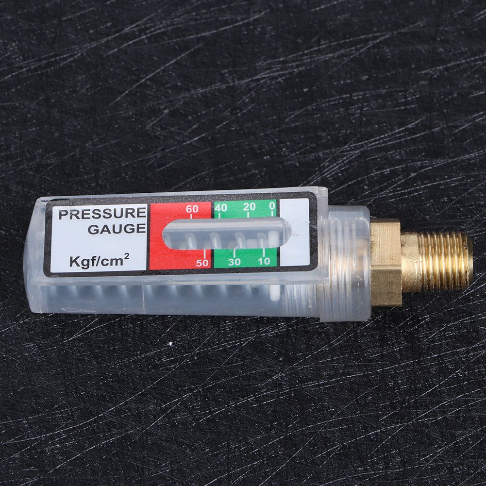 G1/2 Automatic Pressure Relief Agricultural Pump Sprayer Pressure Gauge Fit view 4