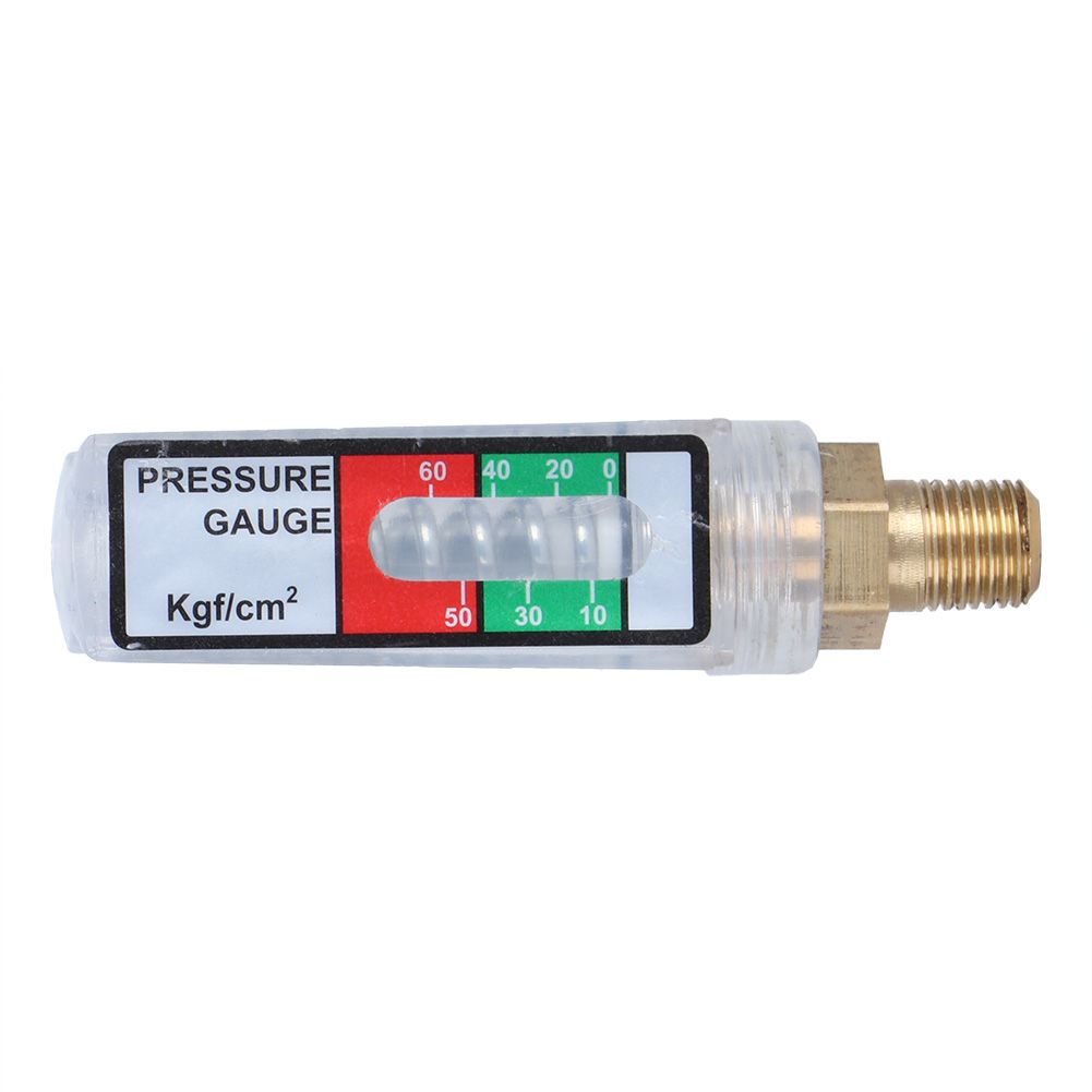 G1/2 Automatic Pressure Relief Agricultural Pump Sprayer Pressure Gauge Fit view 5