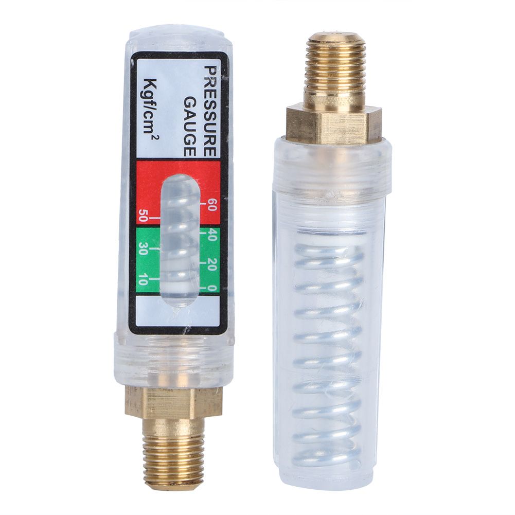 G1/2 Automatic Pressure Relief Agricultural Pump Sprayer Pressure Gauge Fit view 6