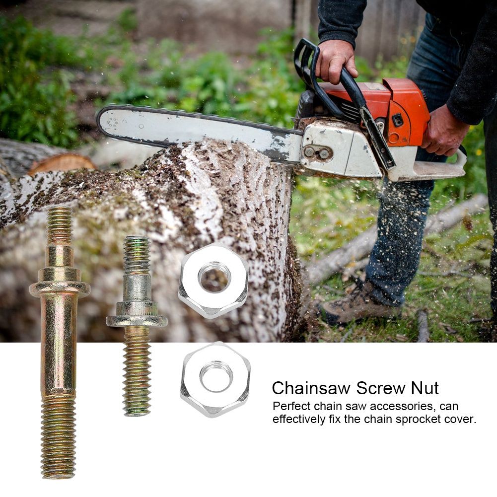 Chain Sprocket Cover Buffer Bolt Screw Nut Kit for Stihl 029 039 MS310 MS390 view 7
