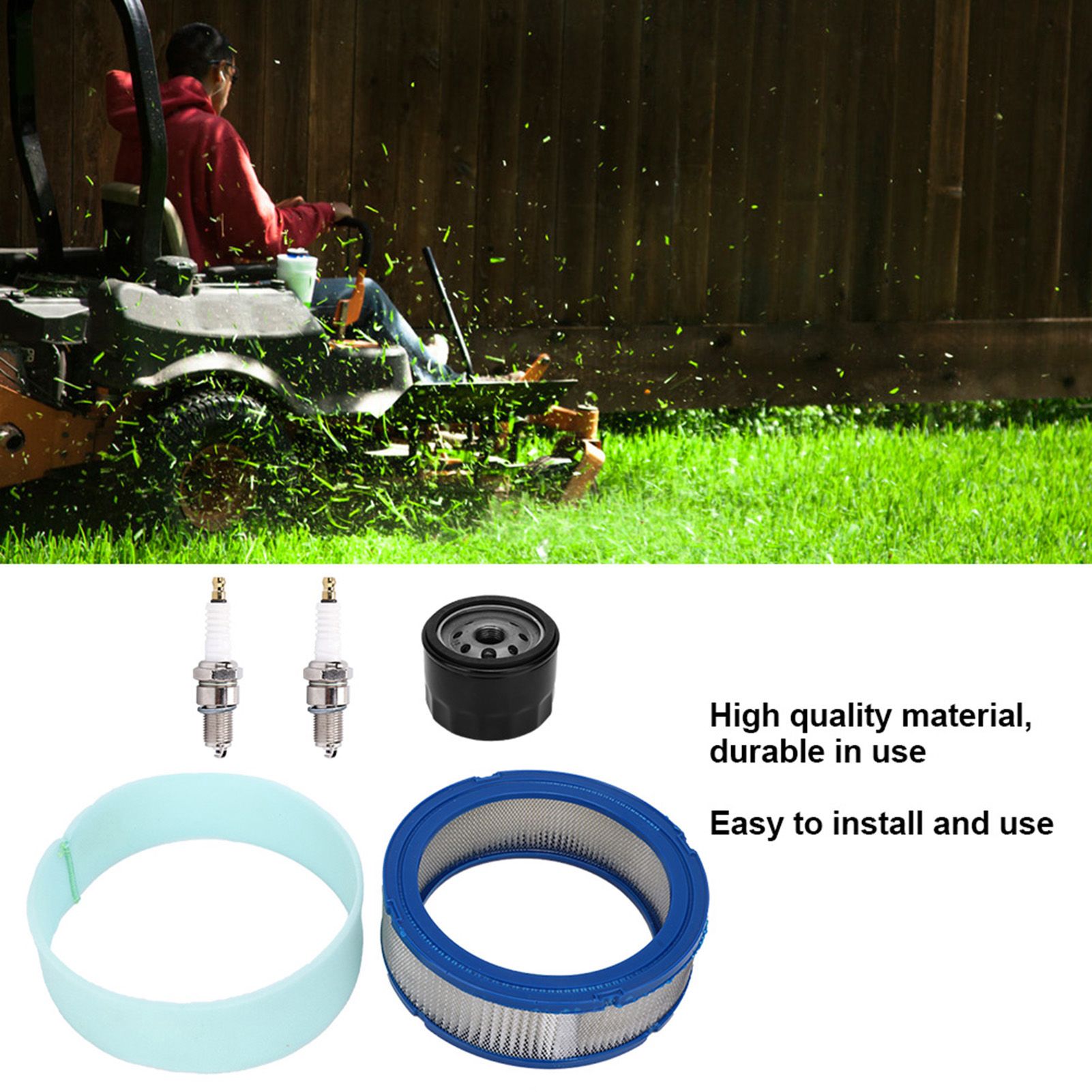 Air Filter Assembly Kit Replacement Accessories Spare Parts 394018 394018S 392642 view 8