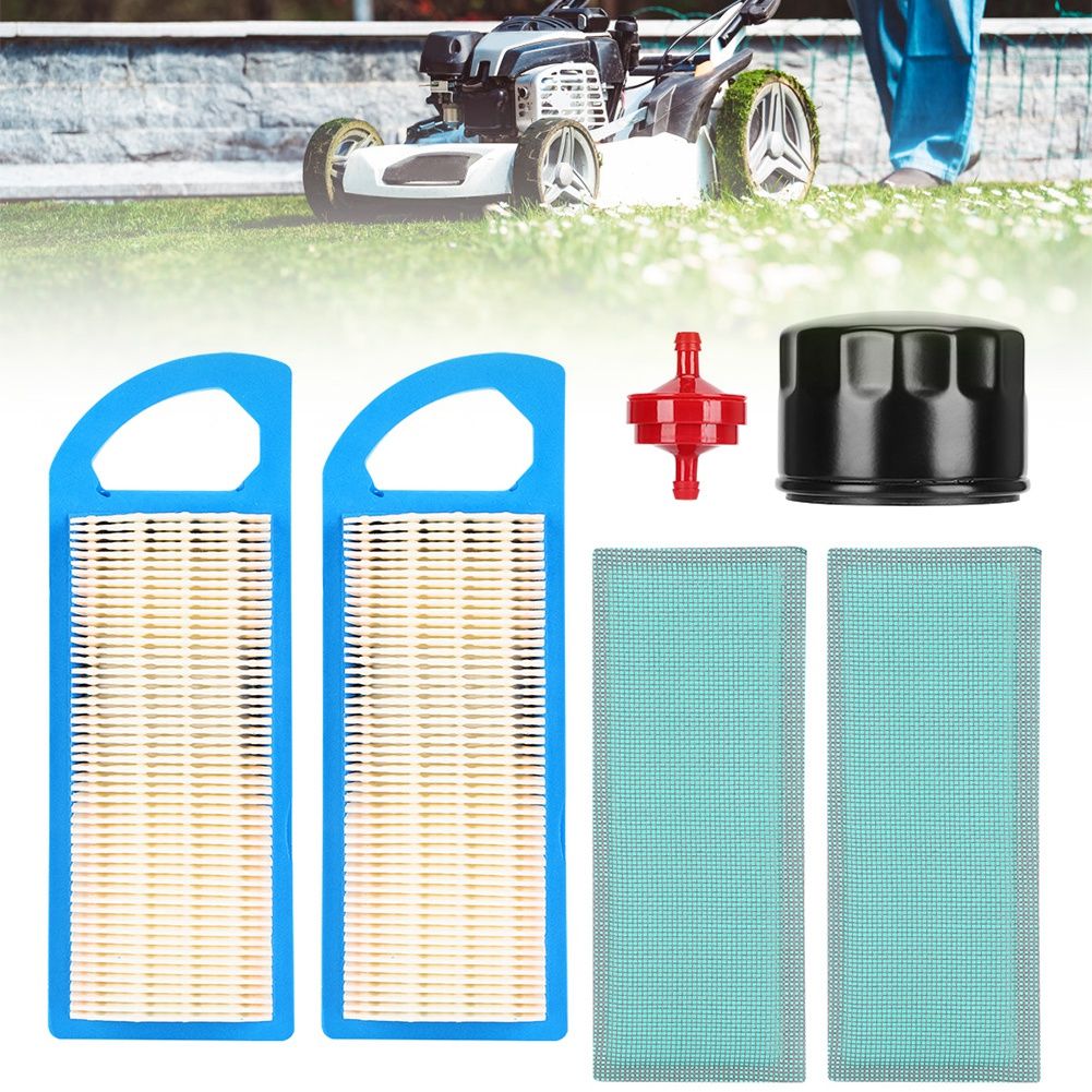Garden Lawn Mower Air Filter Pre Filter Set Parts Fit for Briggs and Stratton view 6