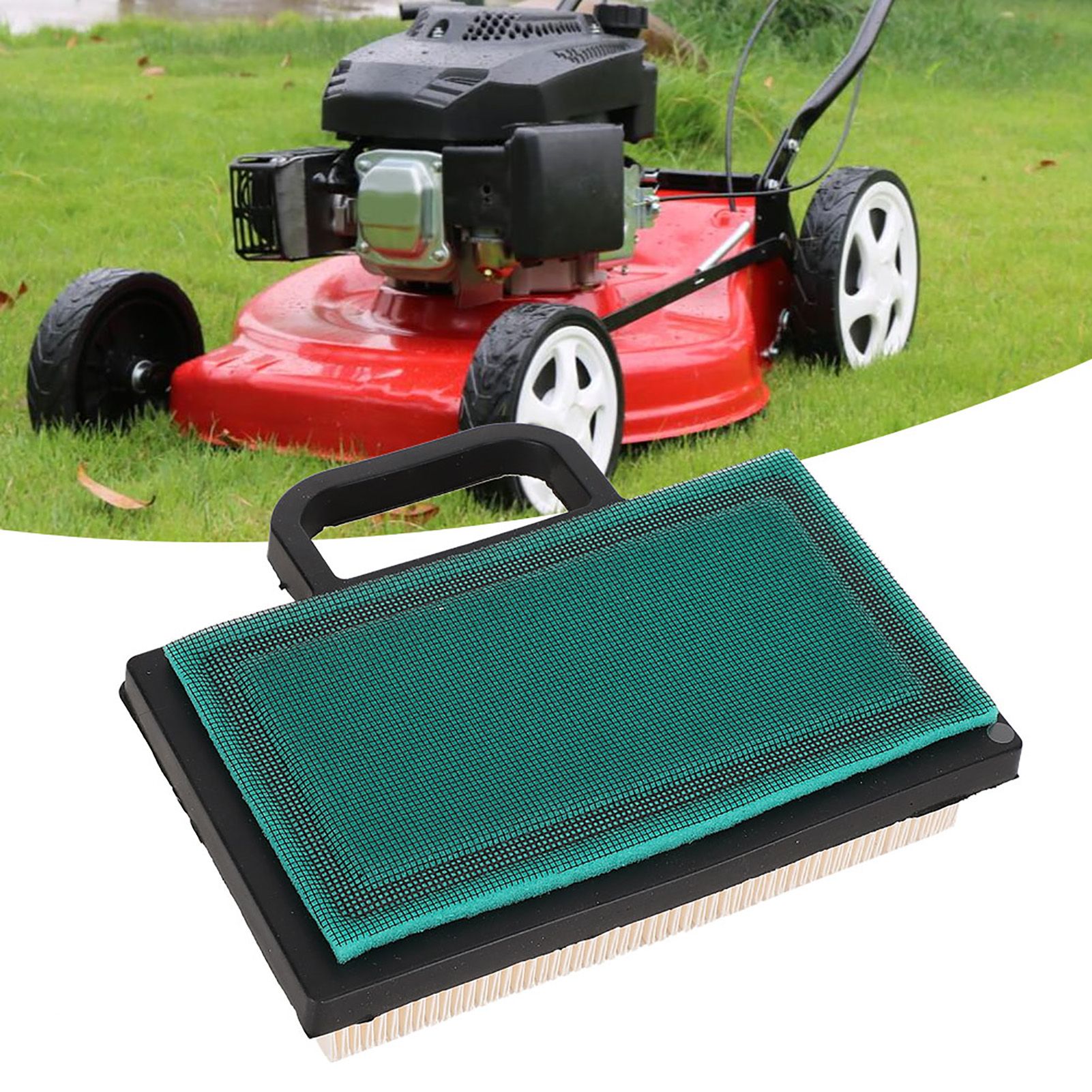 Lawn Mower Air Filter Kit Trimmer Accessory Replacement Parts for Briggs &amp view 6