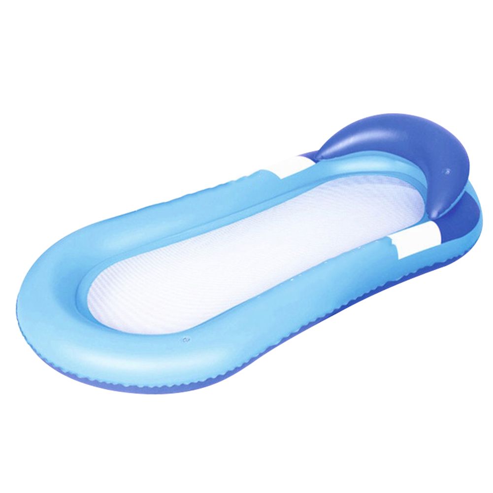 Swimming Pool Single Inflatable Floating Raft Lounge Floating Chair Water Toy view 2