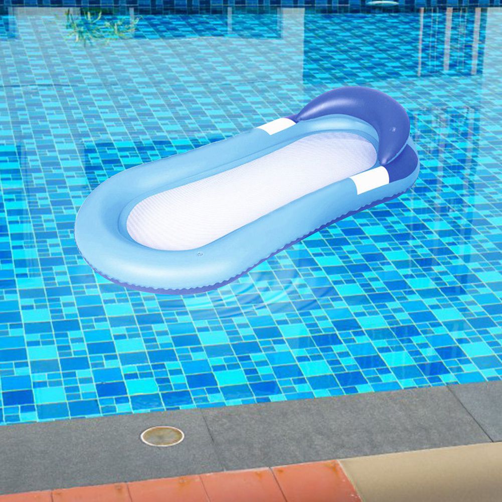 Swimming Pool Single Inflatable Floating Raft Lounge Floating Chair Water Toy view 3