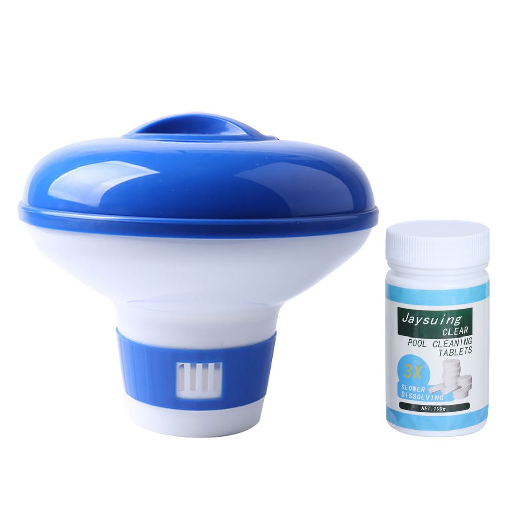 Automatic Floating Chlorine Tablet Chemical Dispenser Swimming Pool Cleaner view 2