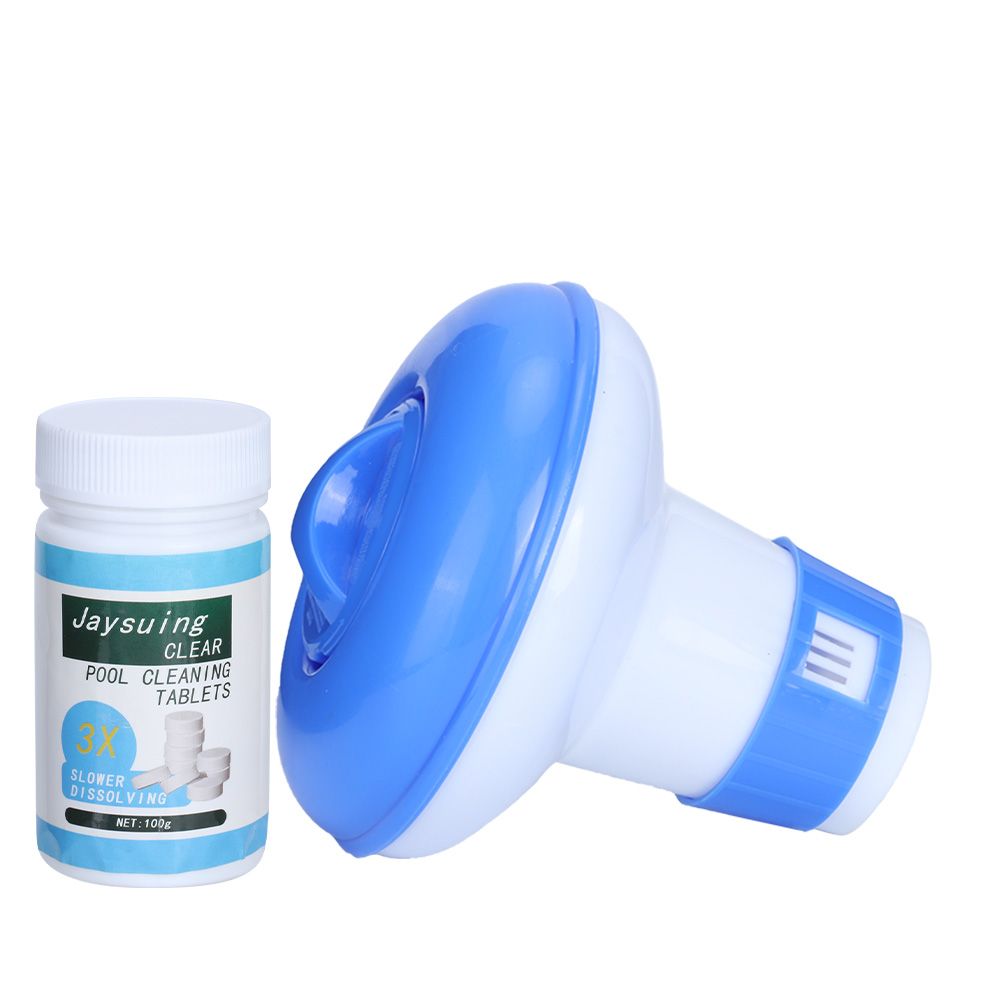 Automatic Floating Chlorine Tablet Chemical Dispenser Swimming Pool Cleaner view 3