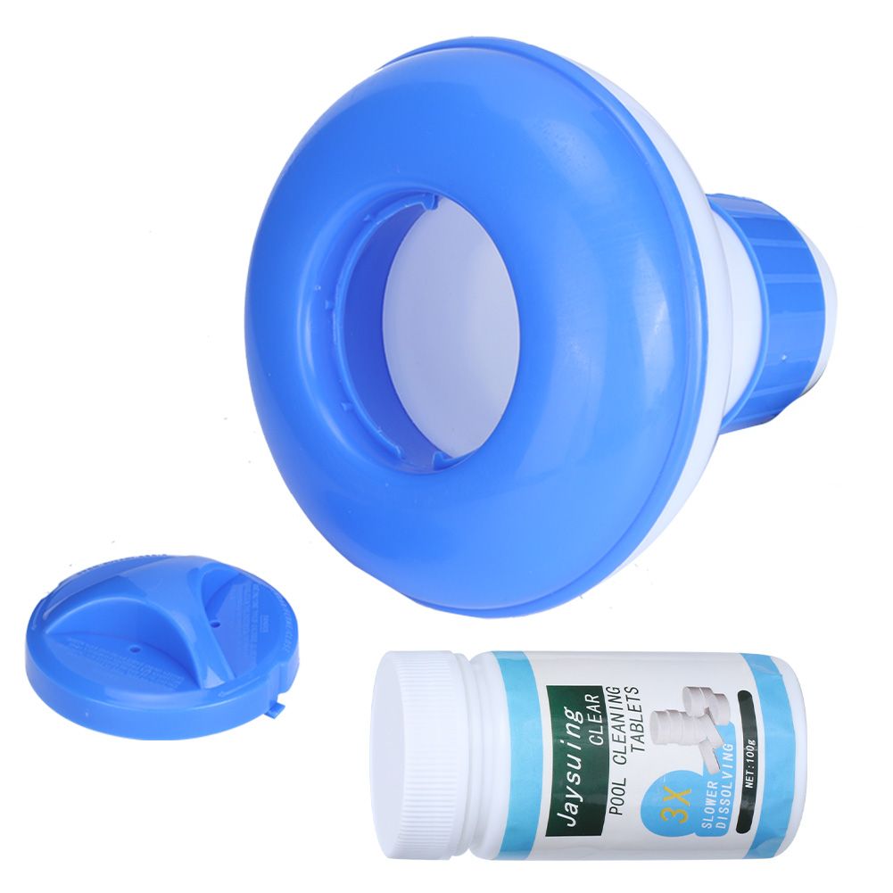 Automatic Floating Chlorine Tablet Chemical Dispenser Swimming Pool Cleaner view 4