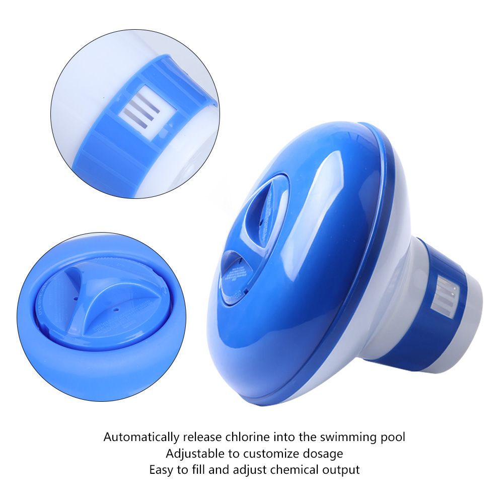 Automatic Floating Chlorine Tablet Chemical Dispenser Swimming Pool Cleaner view 11