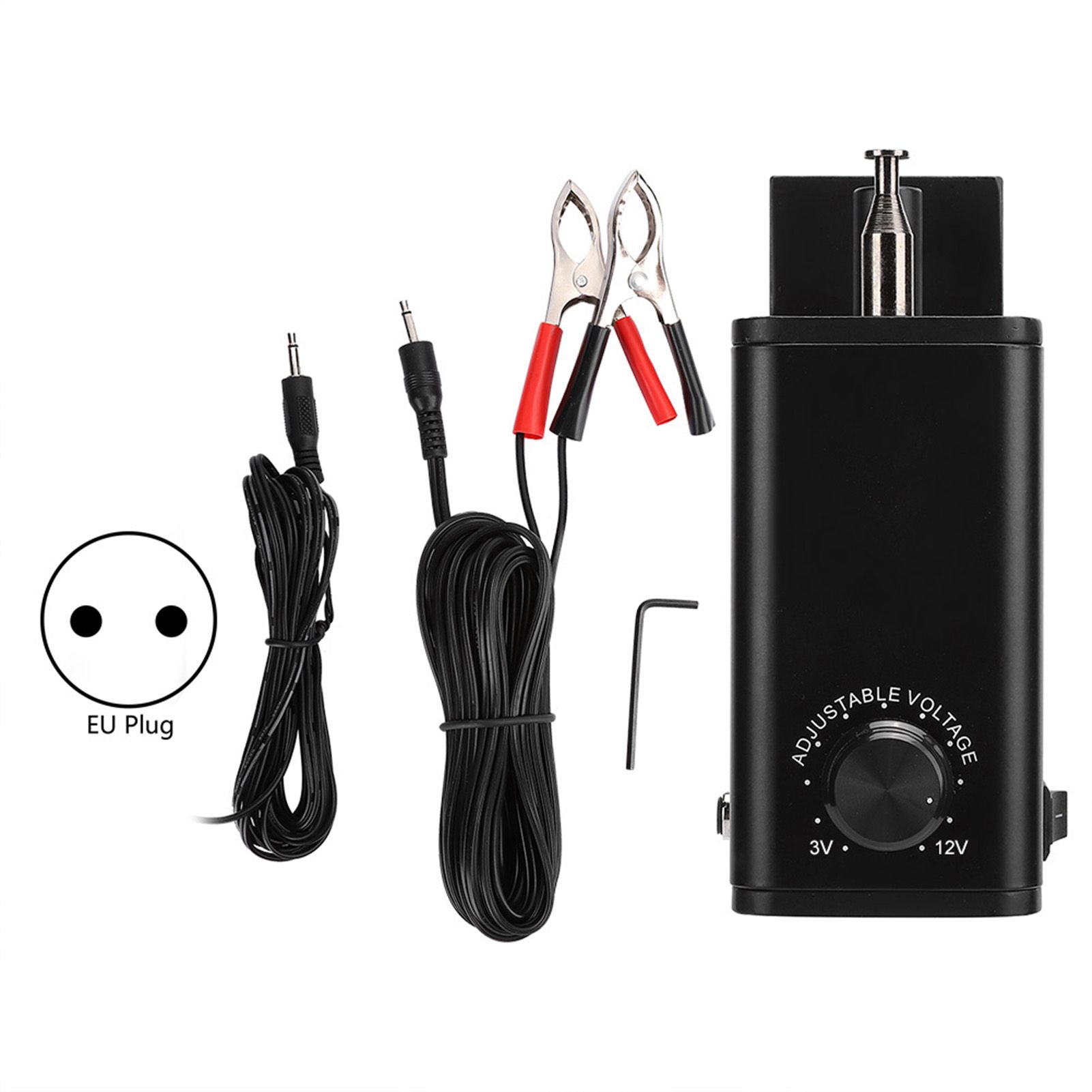 FY-609CP Aluminum Adjustable Speed Barbecue Grill Oven Motor BBQ Tool view 2