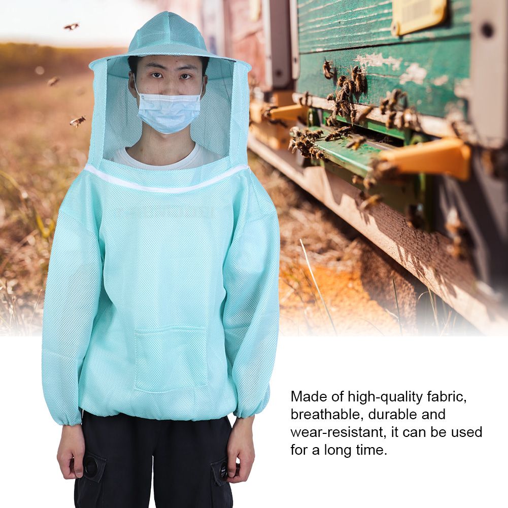Breathable Beekeeping Suit Beekeeper Jacket Protective Equipment Accessories view 8